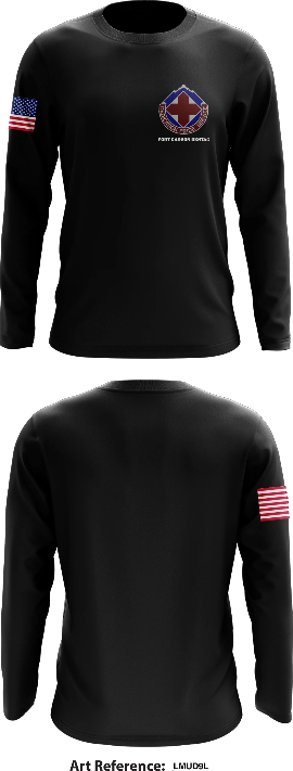 Fort Carson DENTAC -LMUd9L Core Men's LS Performance Tee - 0