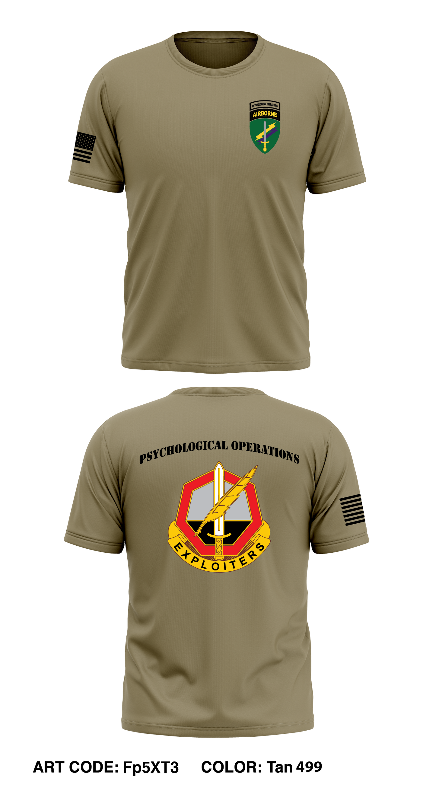 351st Tactical Psychological Operations Core Men's SS Performance Tee - Fp5XT3