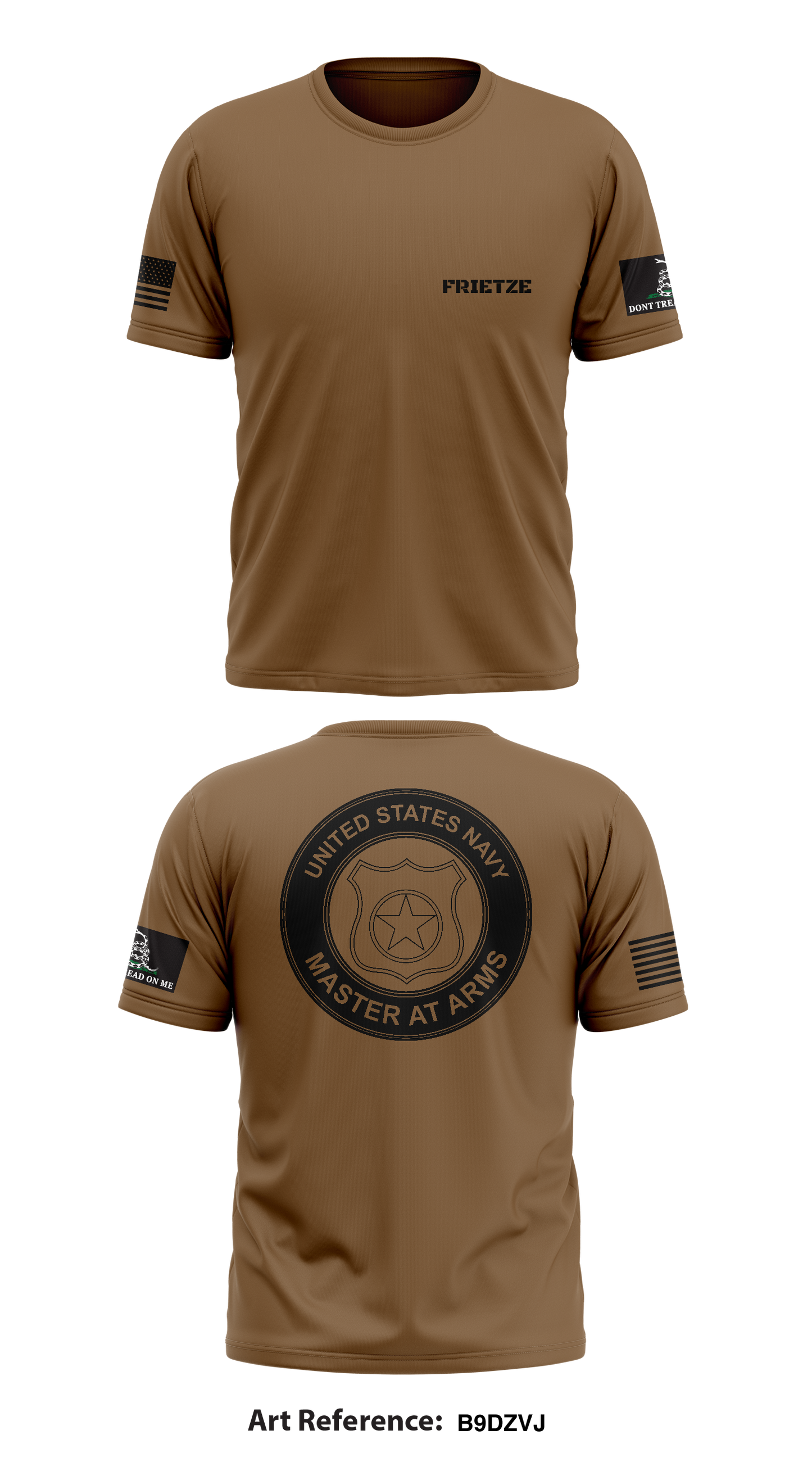 Master at Arms Store 1 Core Men's SS Performance Tee - b9dzVJ