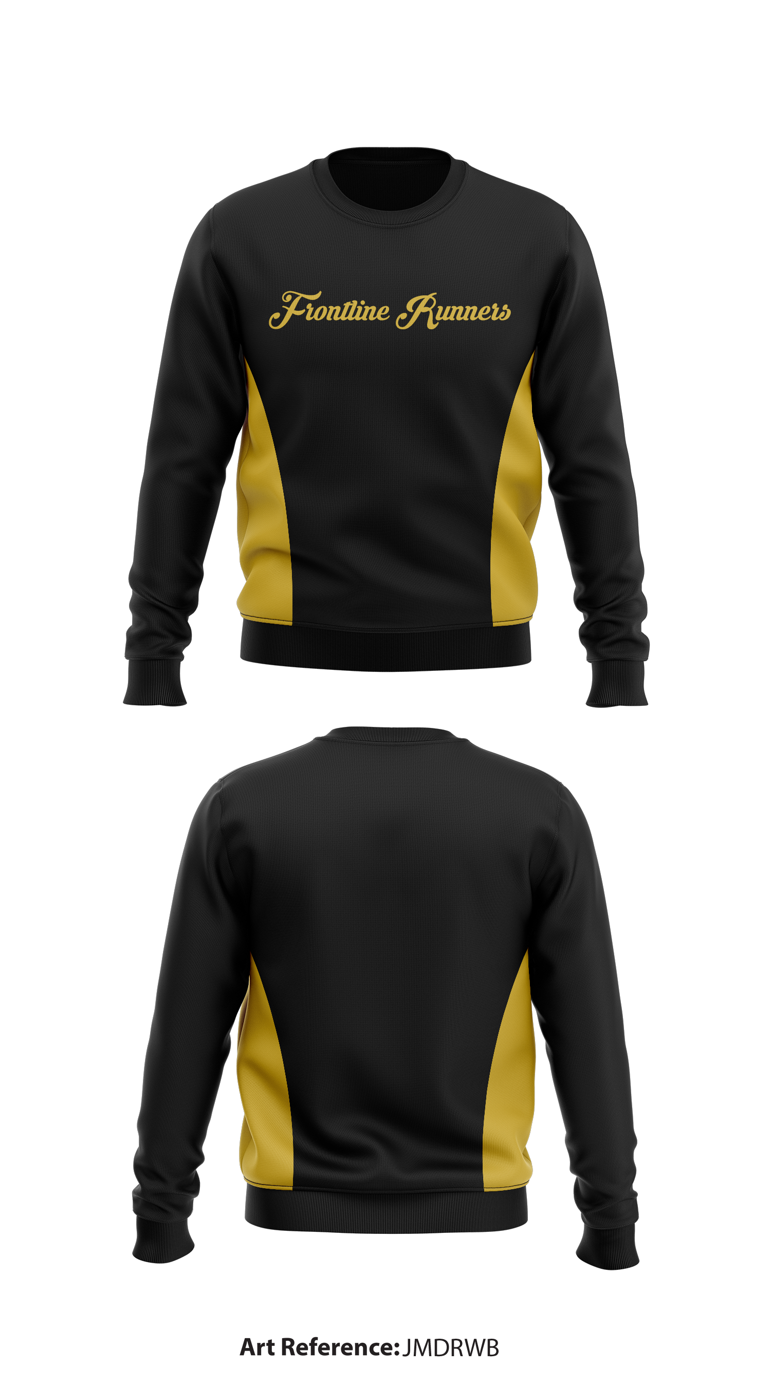 FRONTLINE RUNNERS Store 1 Core Men's Crewneck Performance Sweatshirt -  jMDRWB