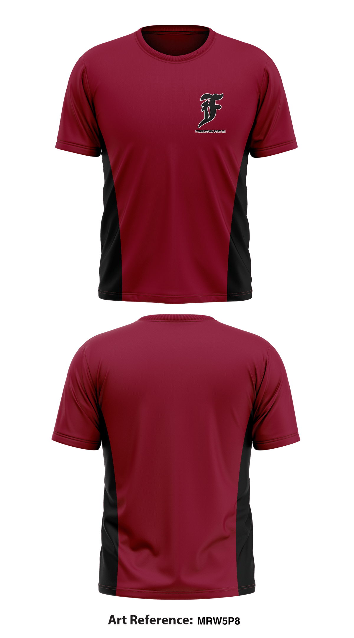 Funkstown Post 211 Core Men's SS Performance Tee - MrW5P8