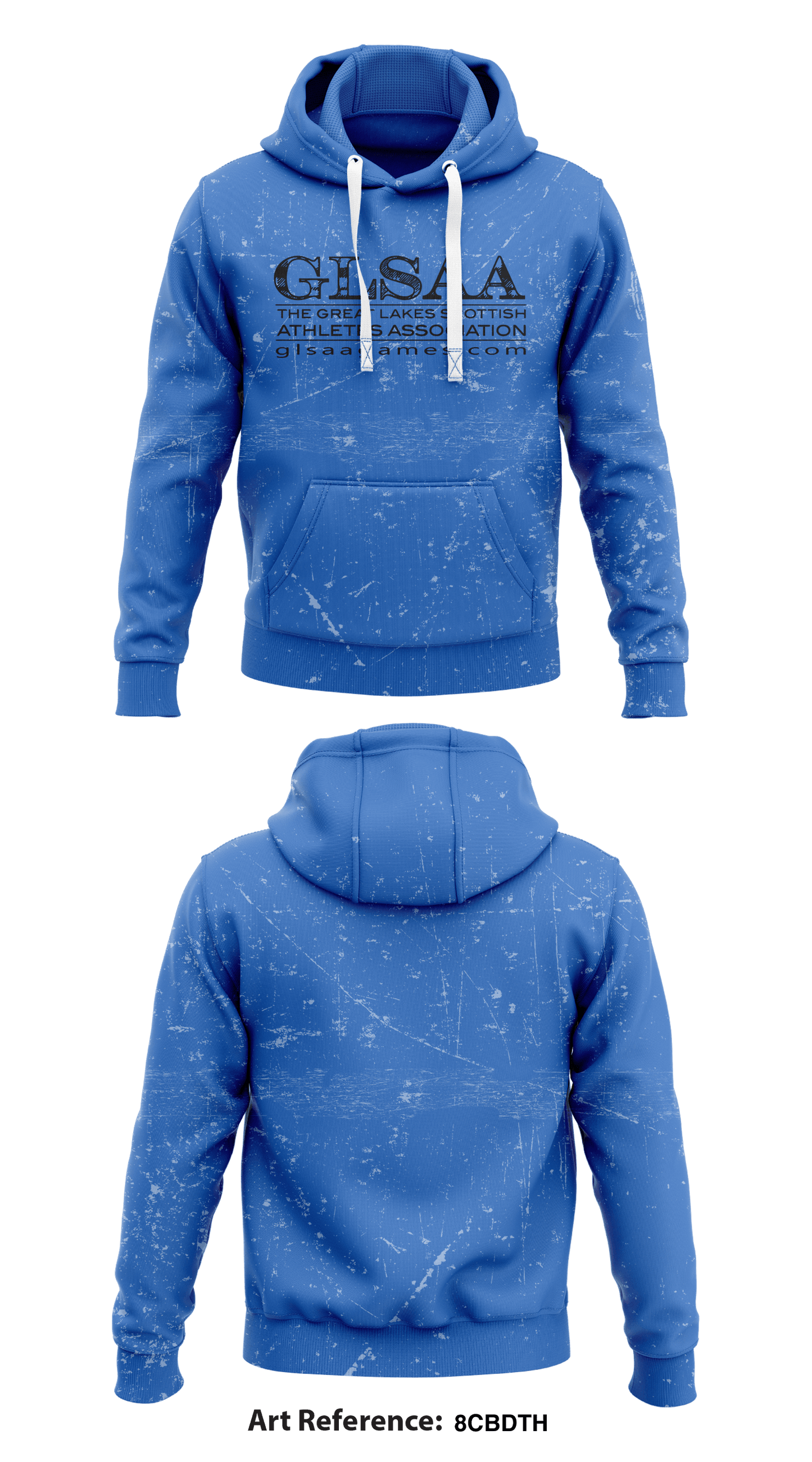 GLSAA Core Men's Hooded Performance Sweatshirt - 8CBdTh