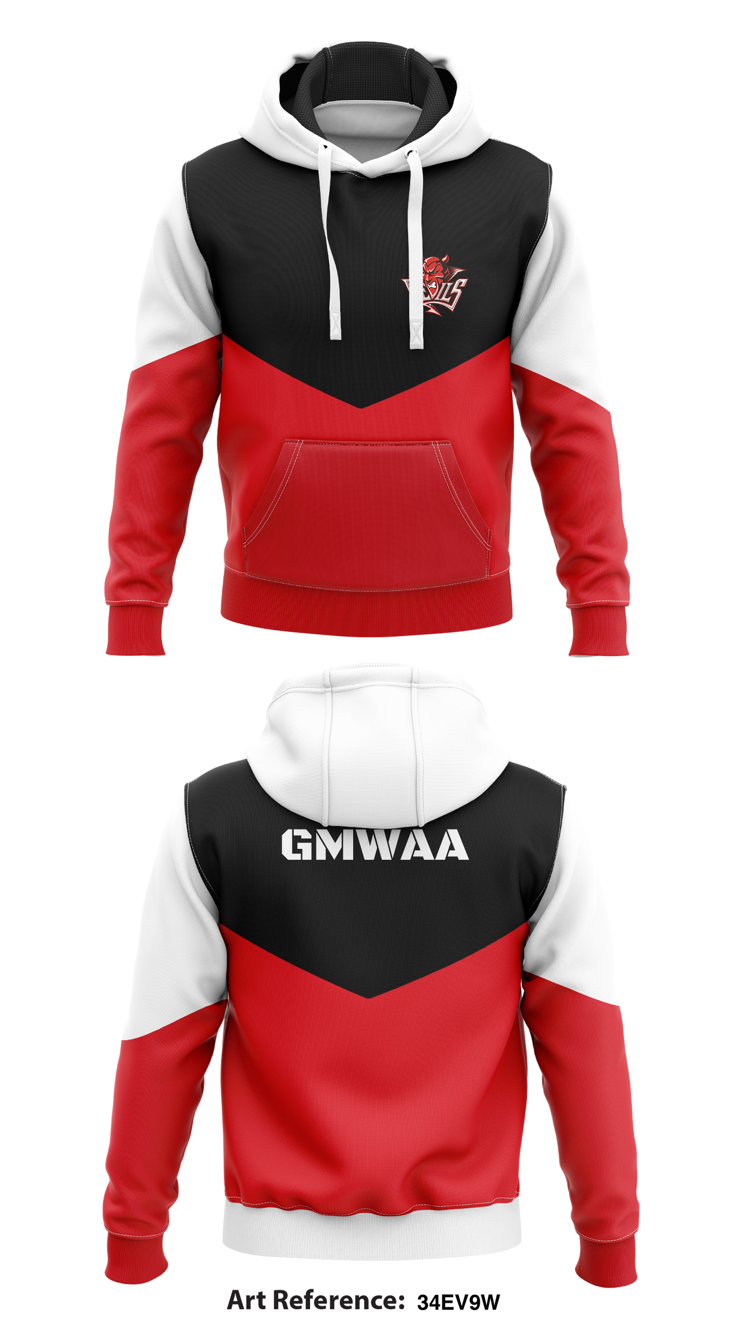 GMWAA Store 2 Core Men's Hooded Performance Sweatshirt - 34ev9w