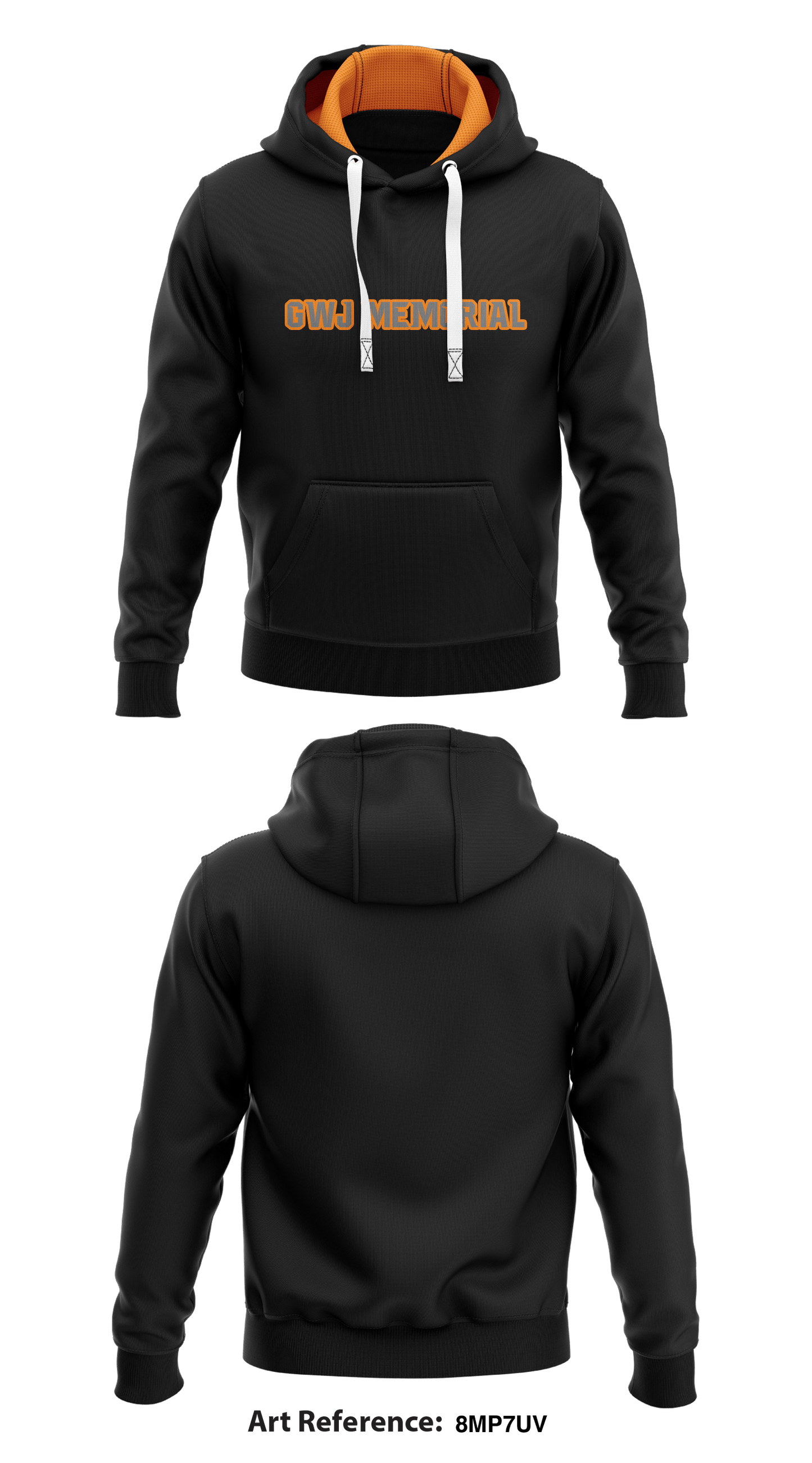 GWJ Memorial Store 1 Core Men's Hooded Performance Sweatshirt - 8mP7Uv