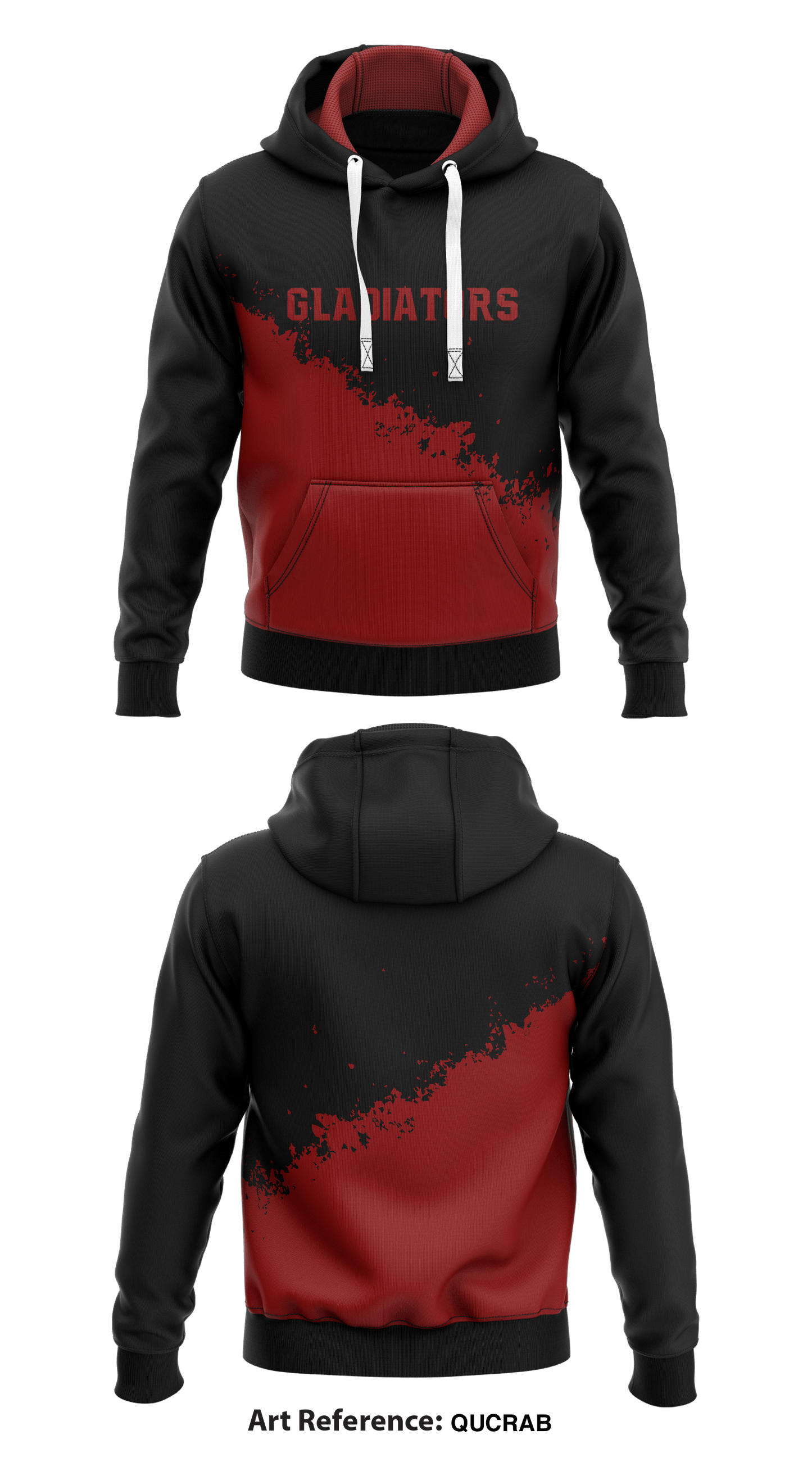 Gladiators Store 1 Core Men's Hooded Performance Sweatshirt - qUCRAb