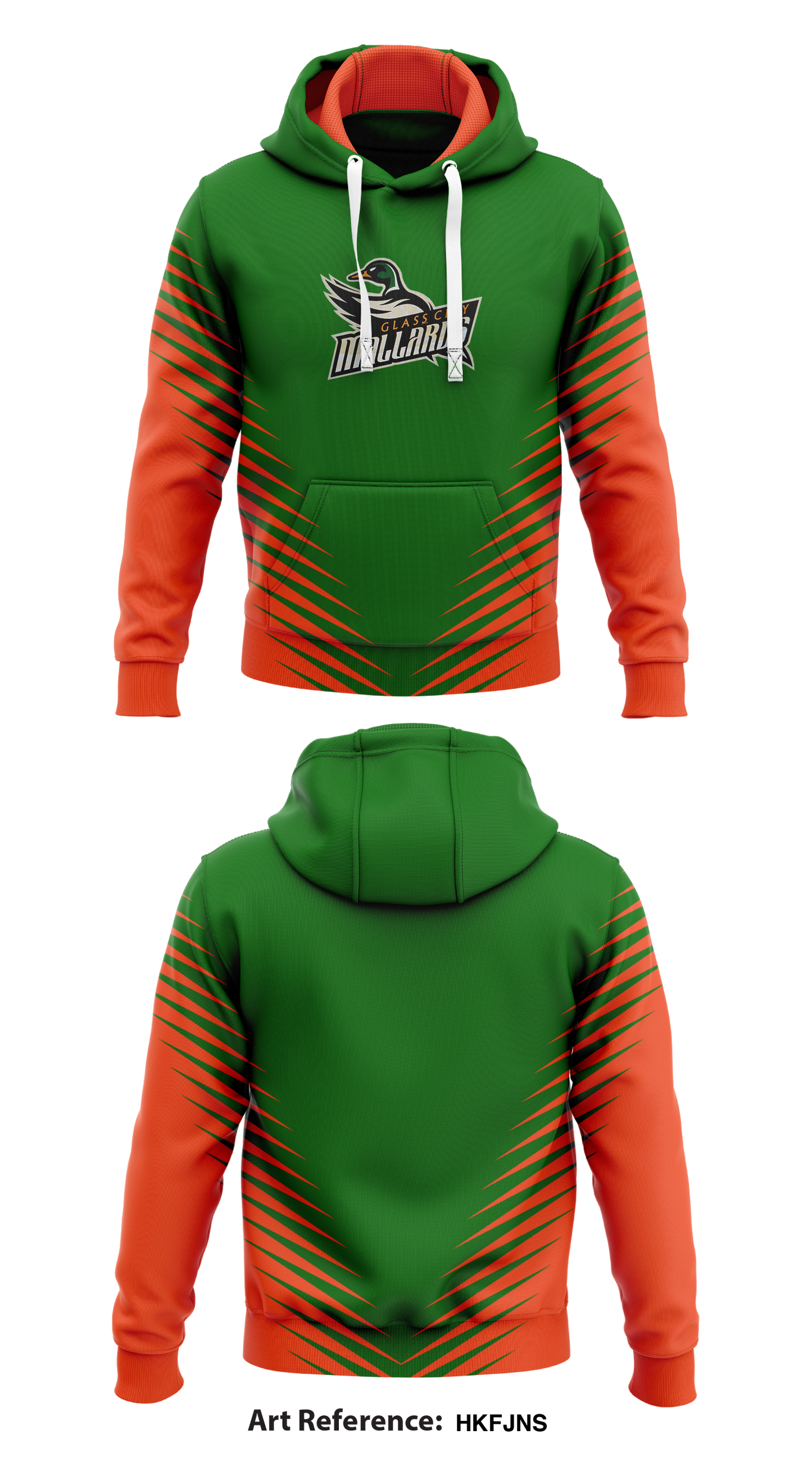 Glass City Mallards Store 1 Core Men's Hooded Performance Sweatshirt - hKfJNs