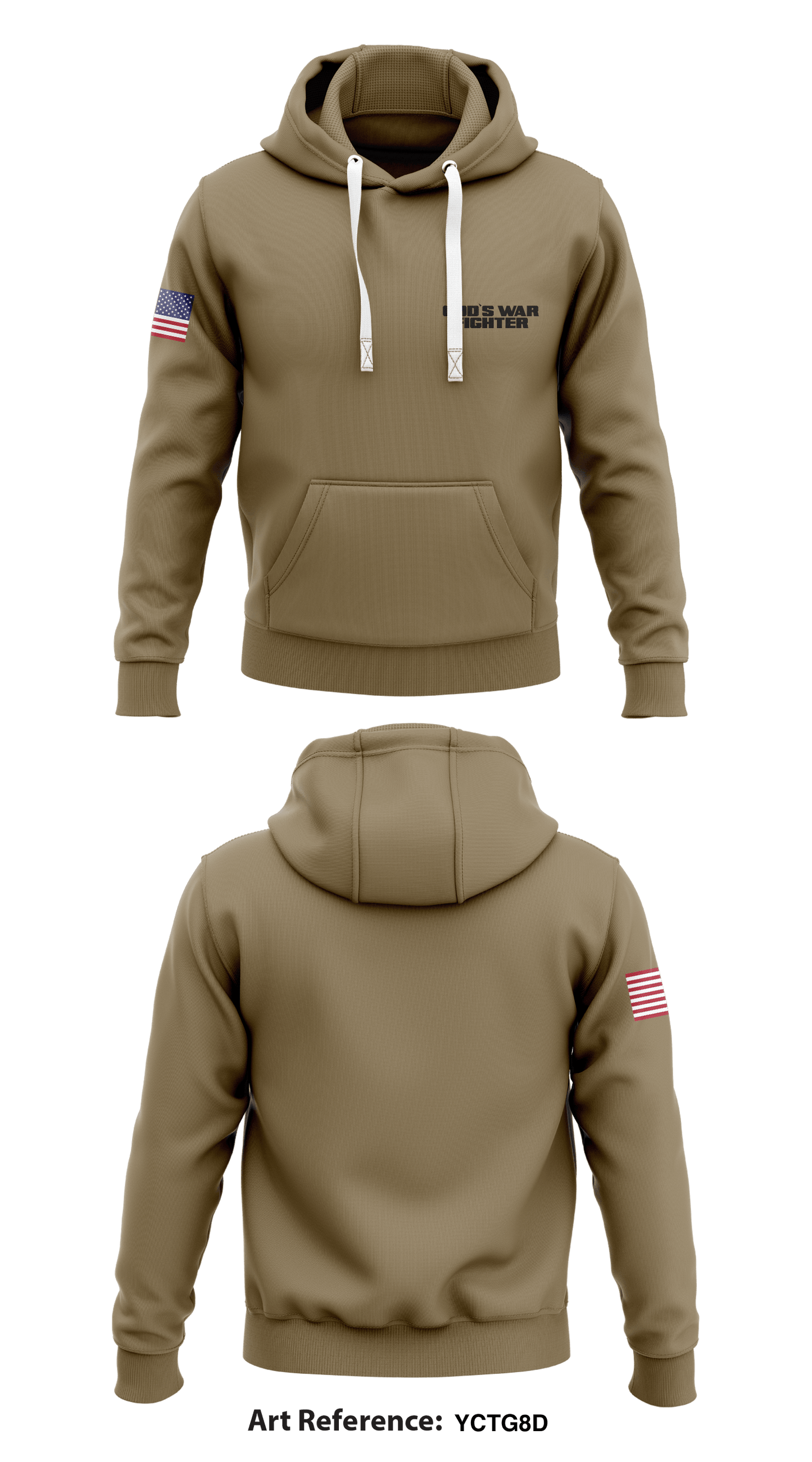 God's War Fighter Store 1 Core Men's Hooded Performance Sweatshirt - Yctg8d