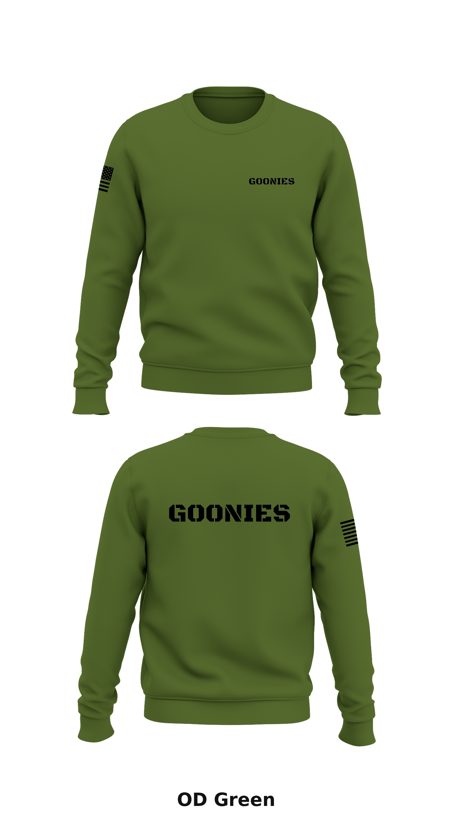 Goonies Store 2 Core Men's Crewneck Performance Sweatshirt - 2c&