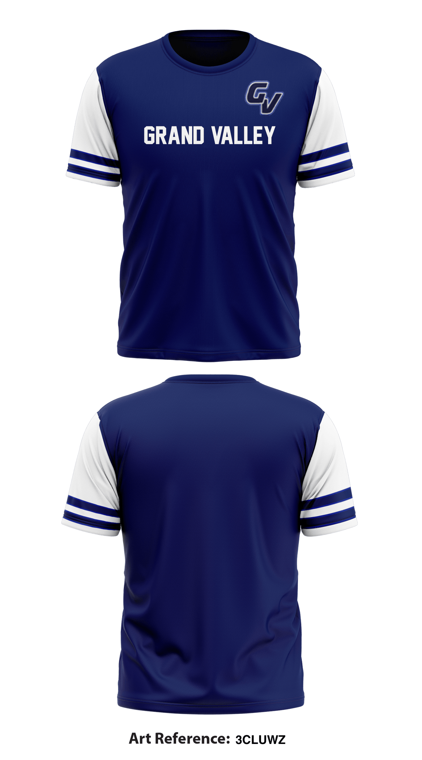Grand Valley Core Men's SS Performance Tee - 3CLuWZ