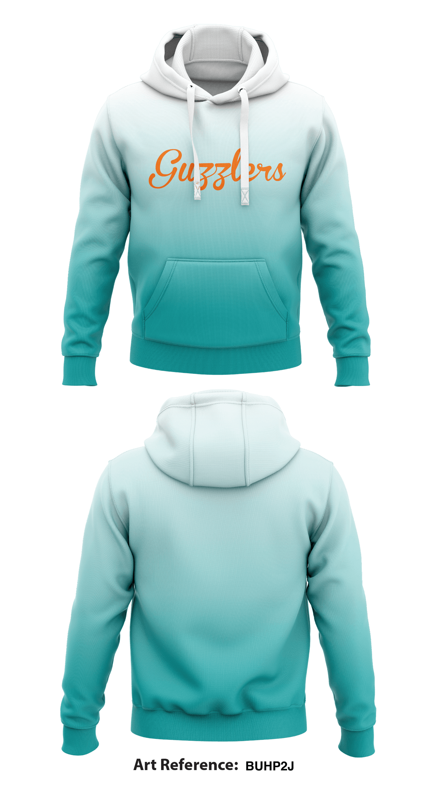 Guzzlers Store 1 Core Men's Hooded Performance Sweatshirt - bUHP2J