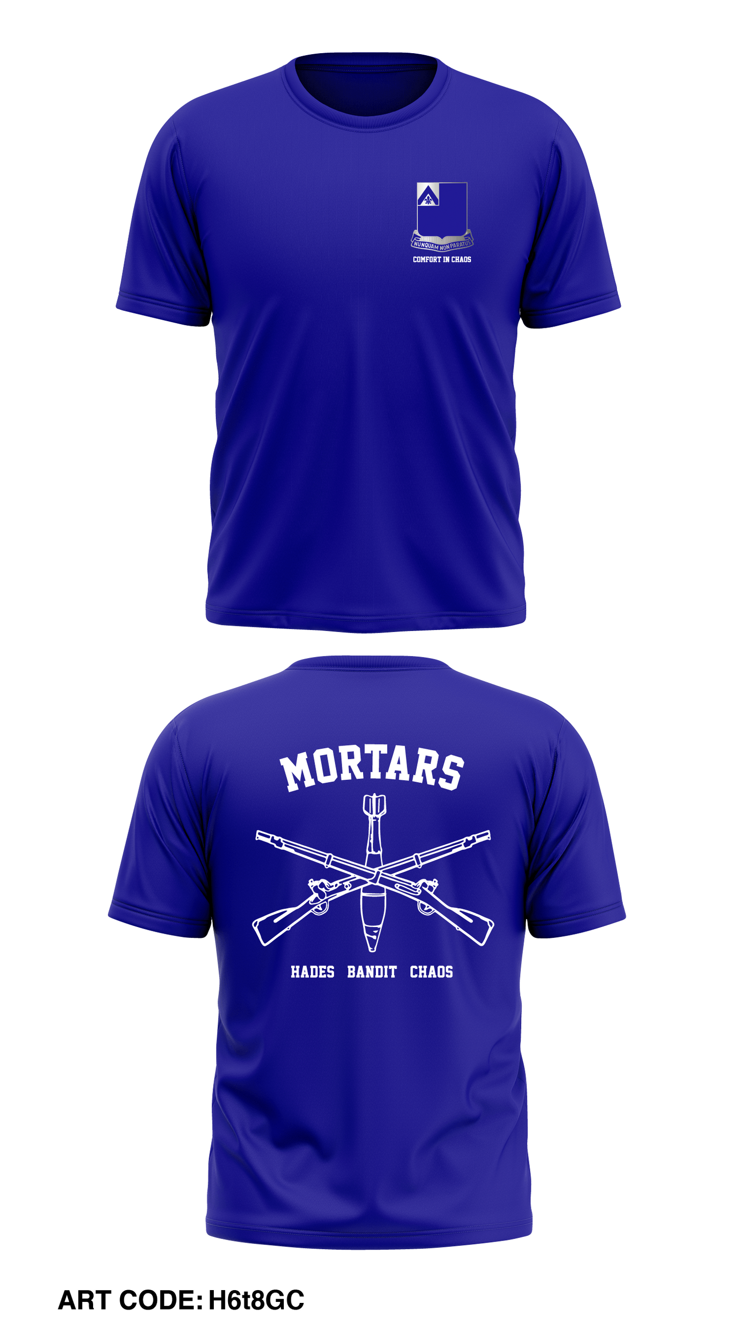 Mortars, 1-185 IN Core Men's SS Performance Tee - H6t8GC