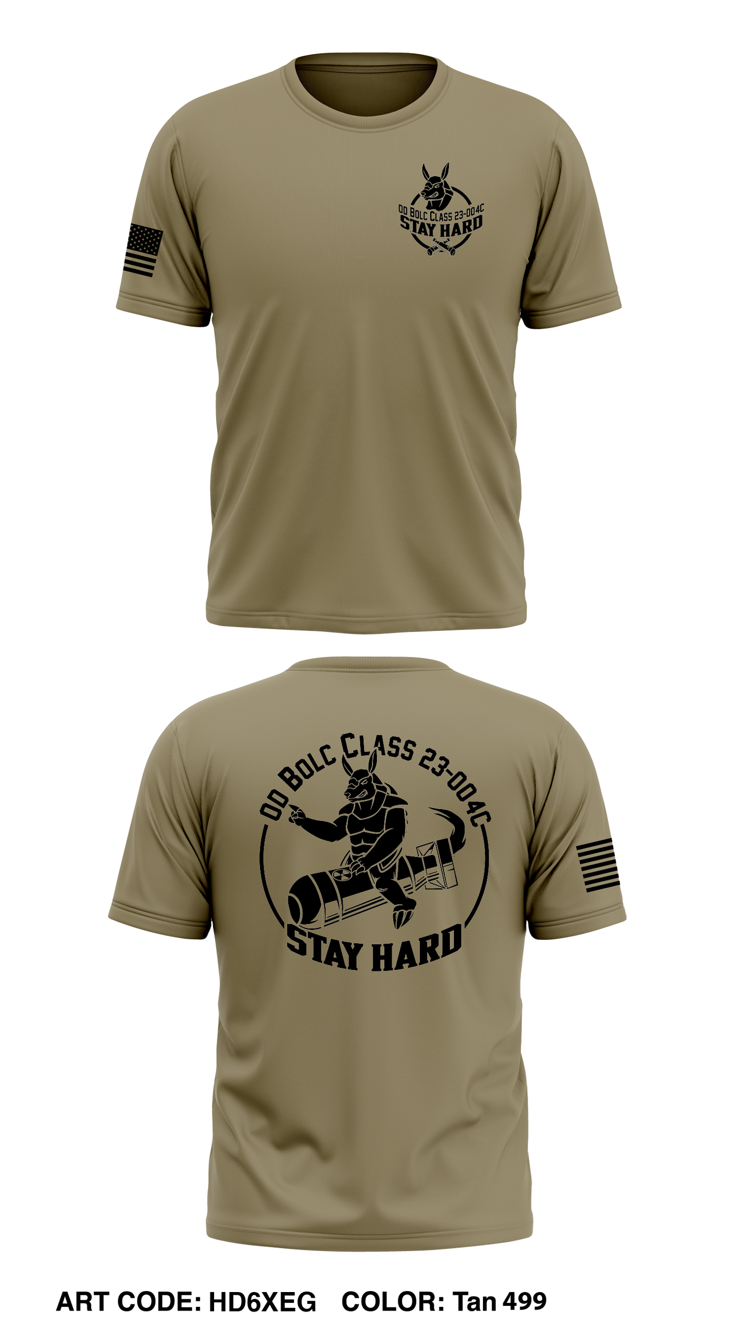 OD BOLC Class 23-004C Core Men's SS Performance Tee - HD6XEG