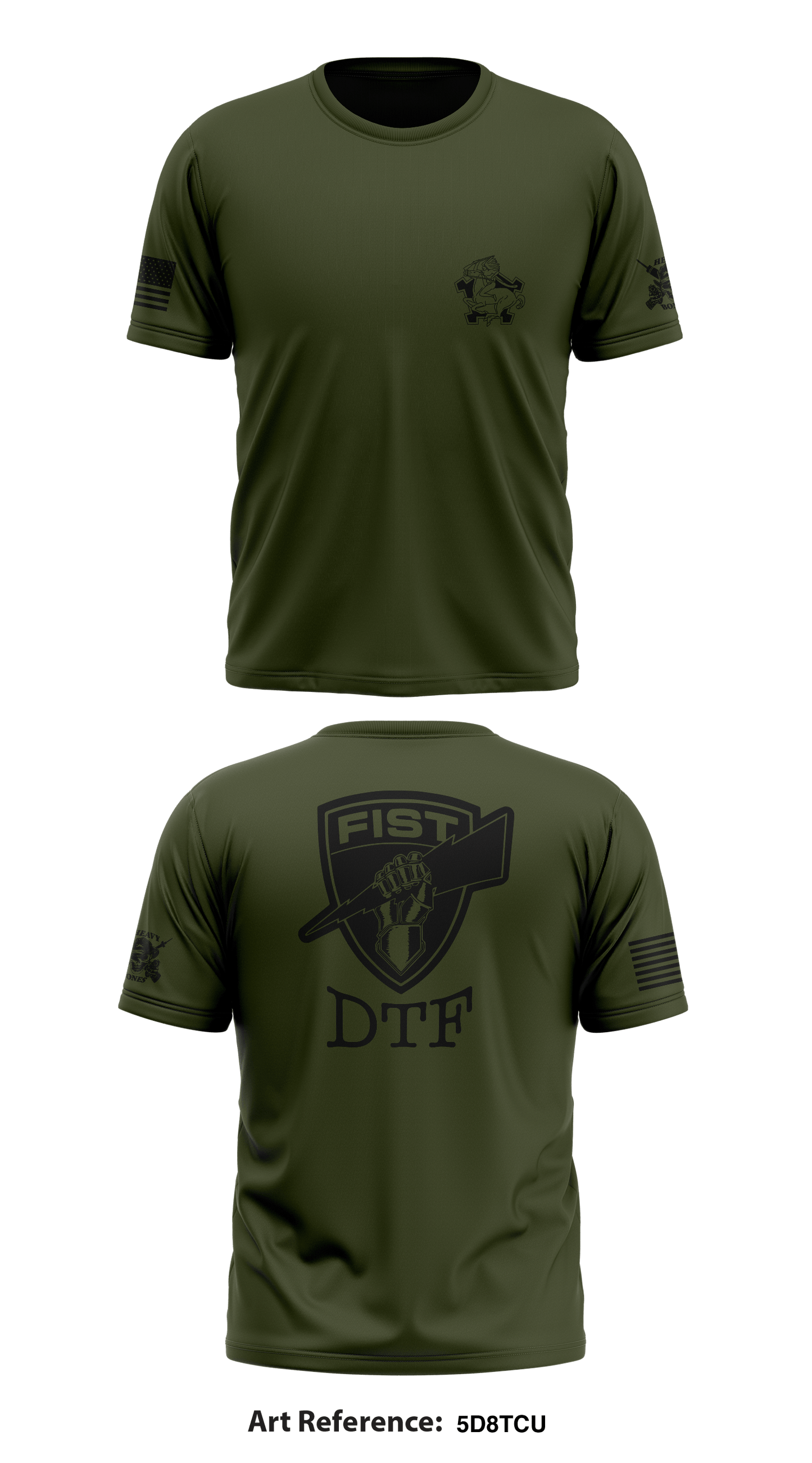 HHB 2/82 FA Store 1 Core Men's SS Performance Tee - 5d8tCU