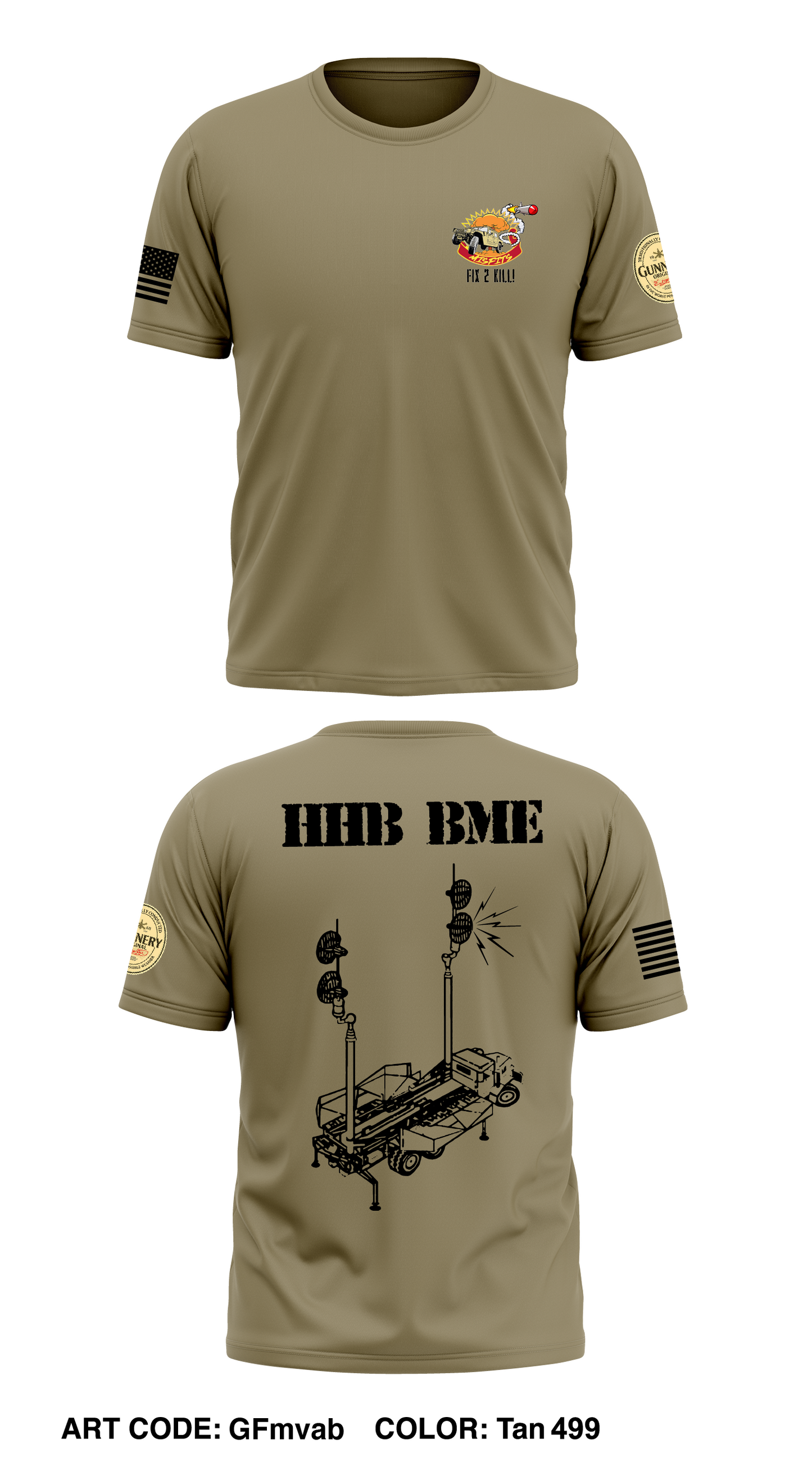 HHB 3-4 ADAR Store 1 Core Men's SS Performance Tee - GFmvab