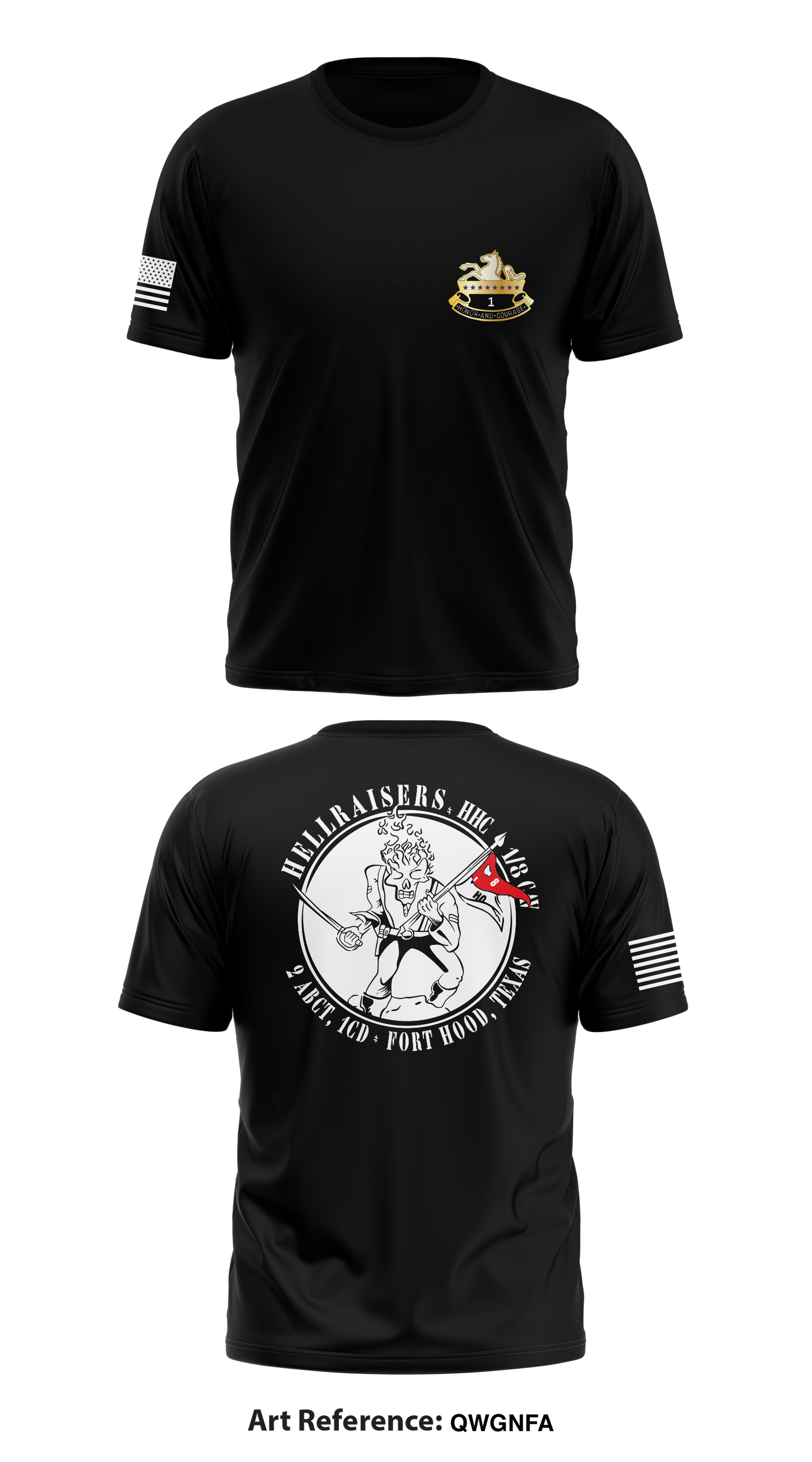 HHC 1-8 CAV Store 1 Core Men's SS Performance Tee - QWgnFA