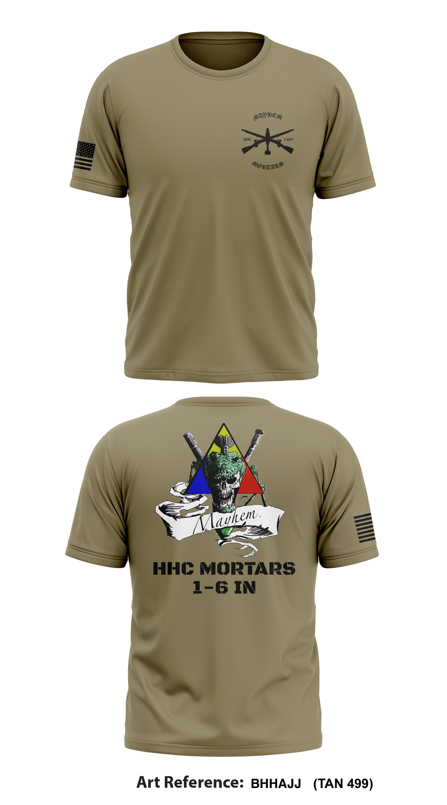 HHC MORTARS 1-6IN Store 1 Core Men's SS Performance Tee - bHhAJJ