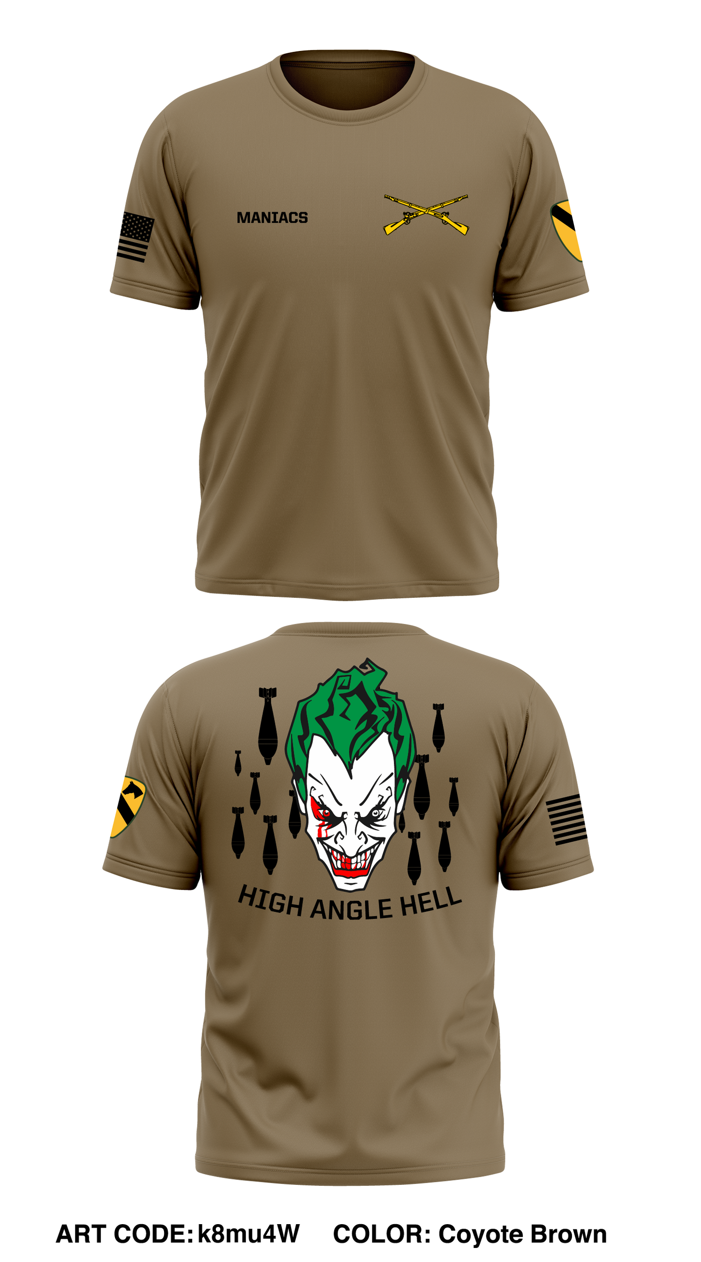 HHC, 1-12 CAV, MTRs Store 1 Core Men's SS Performance Tee - k8mu4W