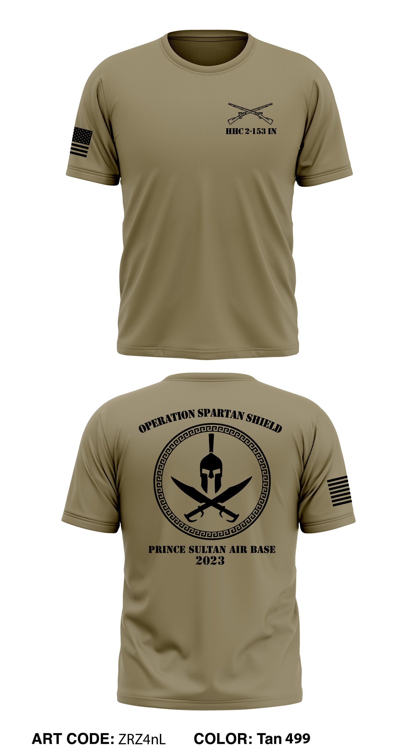 HHC 2-153 Core Men's SS Performance Tee - ZRZ4nL
