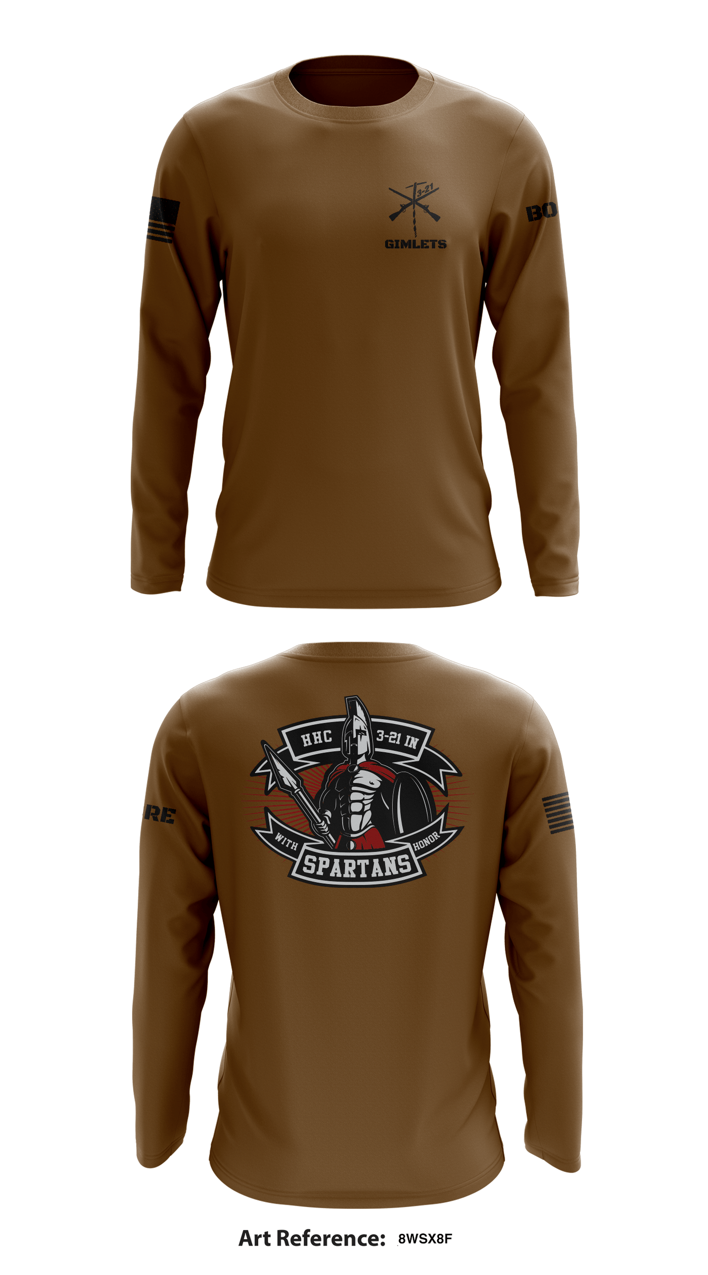HHC/3-21 IN Store 1 Core Men's LS Performance Tee - 8wsx8f
