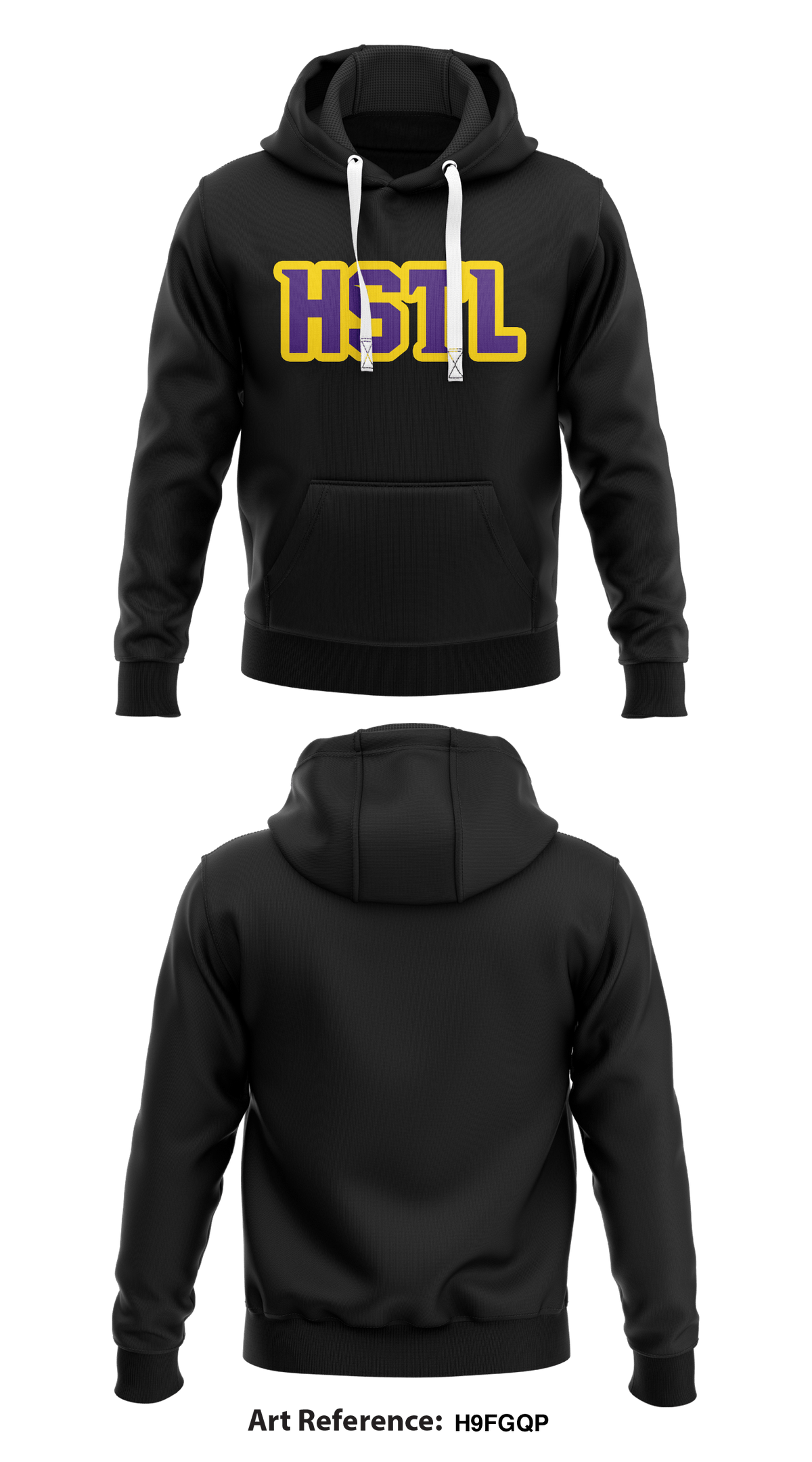 HSTL Store 1 Core Men's Hooded Performance Sweatshirt - h9FGQP