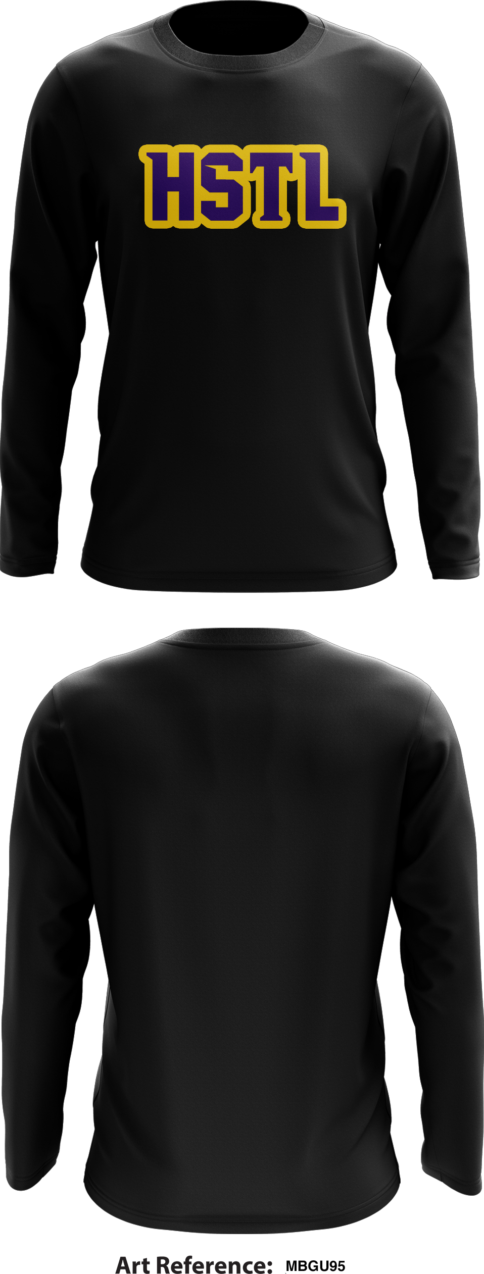 HSTL Store 1 Core Men's LS Performance Tee - MBGU95