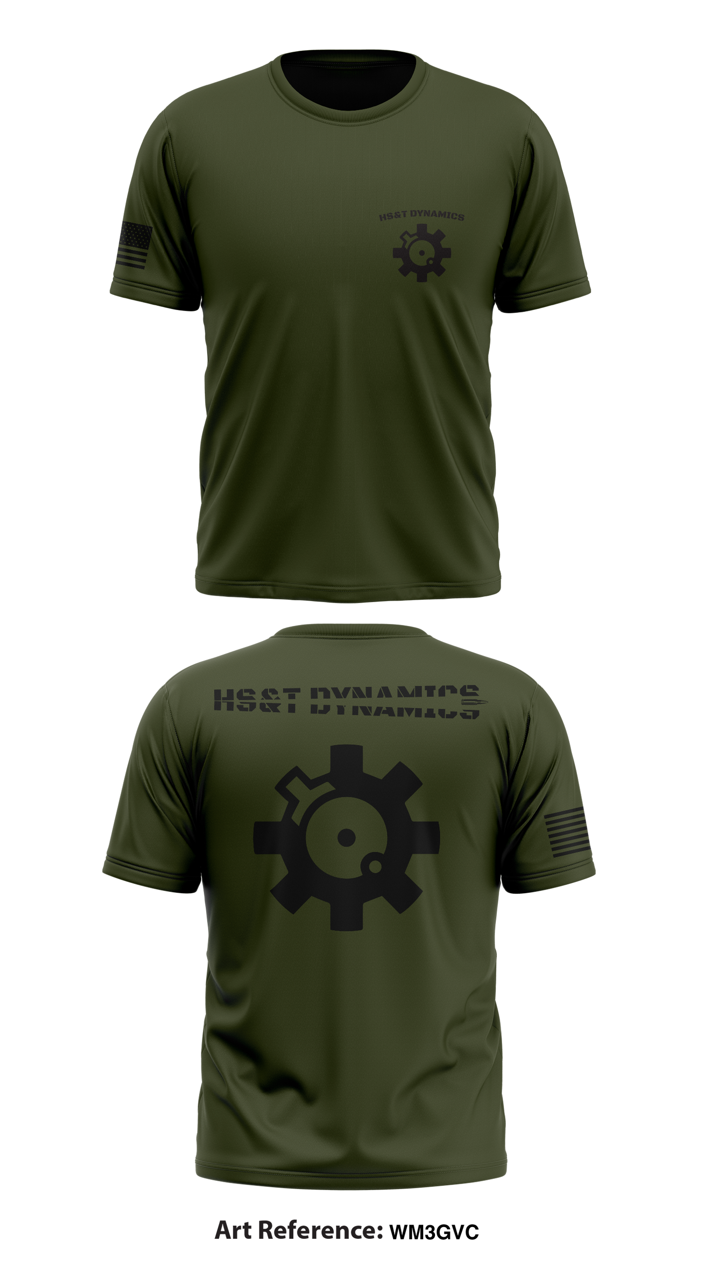 HS&T DYNAMICS Store 1 Core Men's SS Performance Tee - wM3gVc