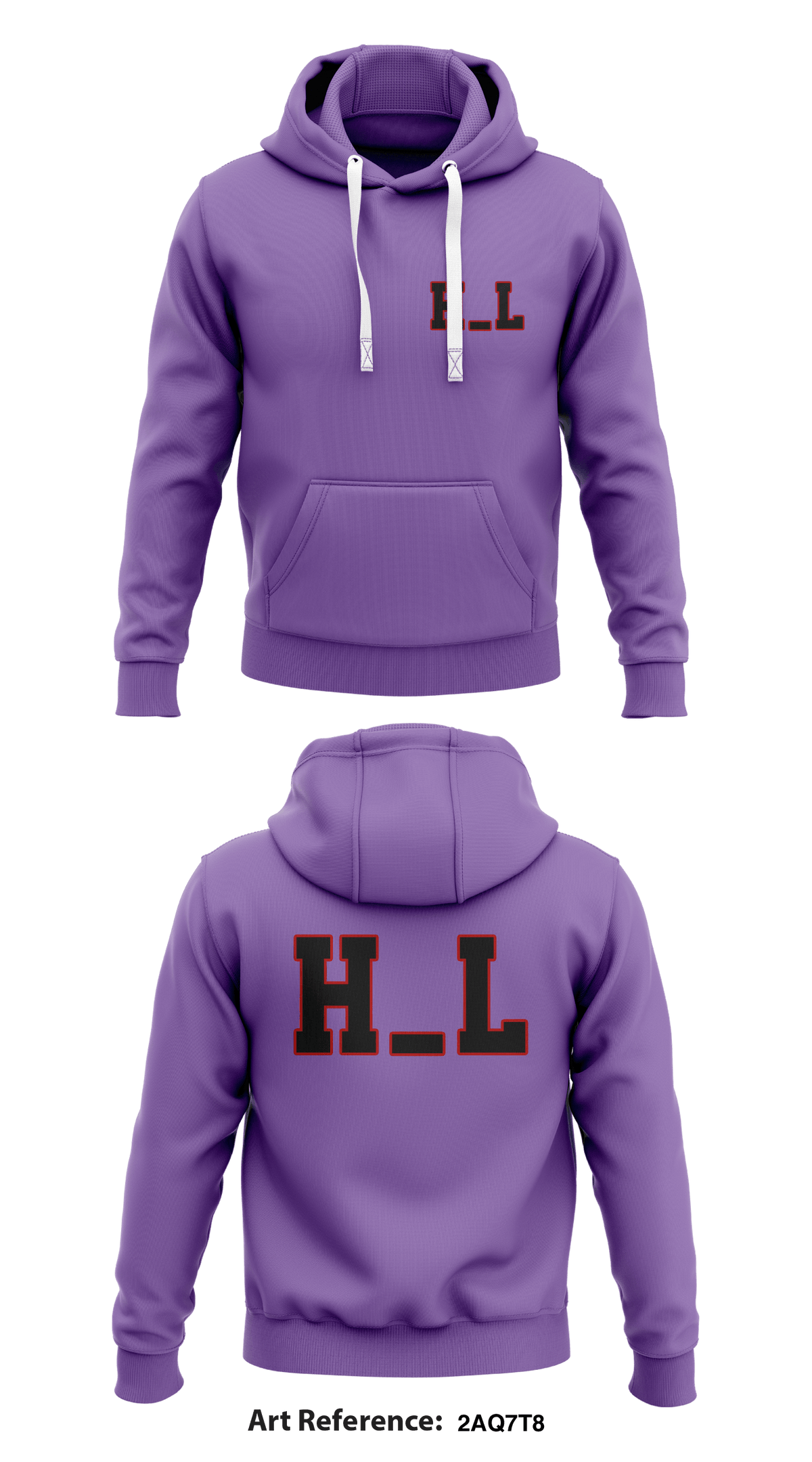 H_L Store 1 Core Men's Hooded Performance Sweatshirt - 2Aq7T8