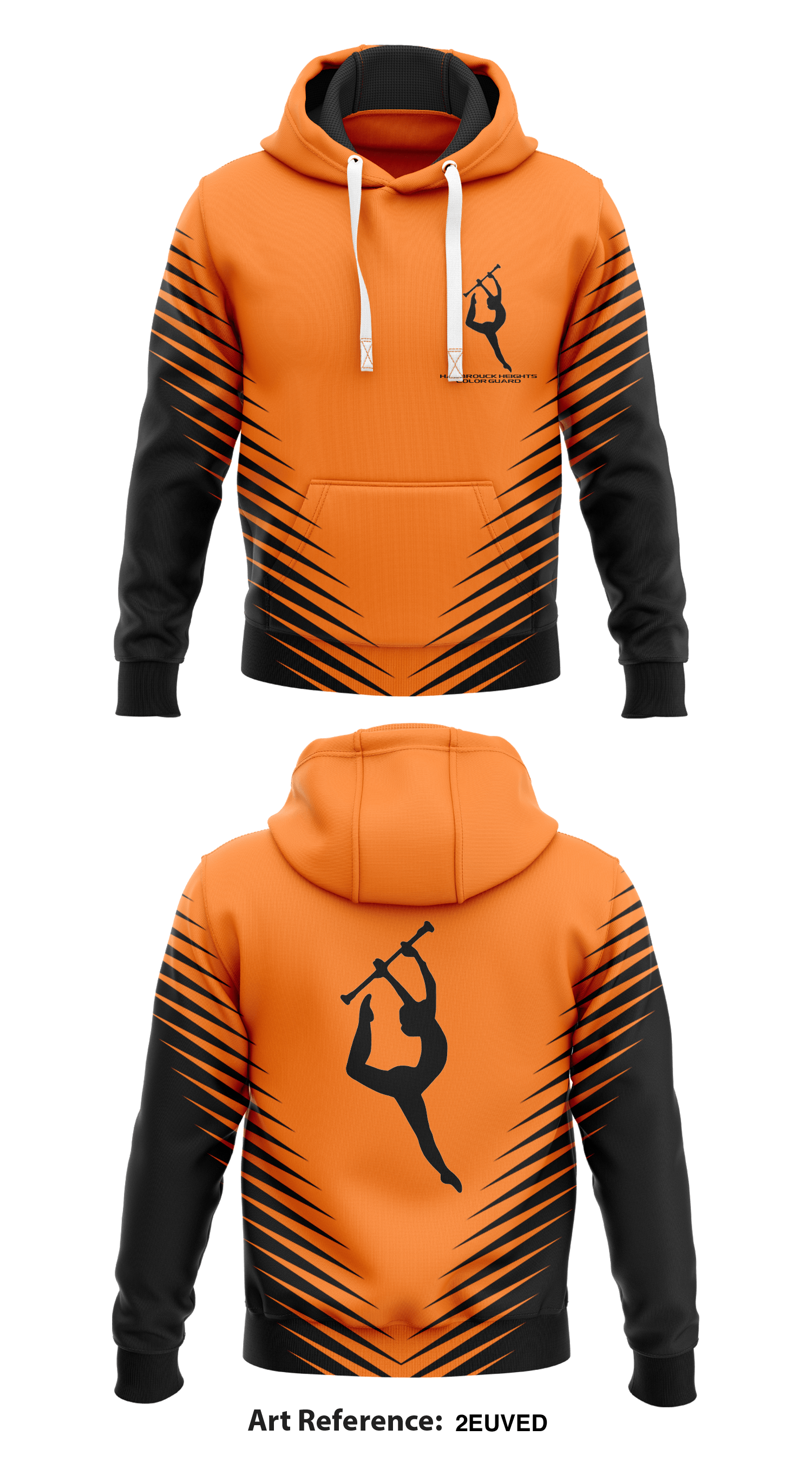 Hasbrouck Heights Color Guard Store 1 Core Men s Hooded Performance Sw Emblem Athletic