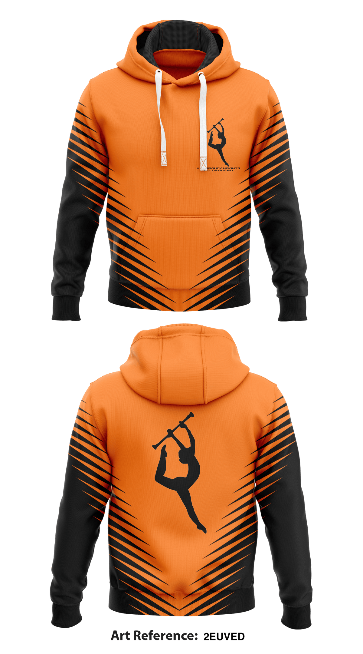 Hasbrouck Heights Color Guard Store 1 Core Men's Hooded Performance Sweatshirt - 2eUved