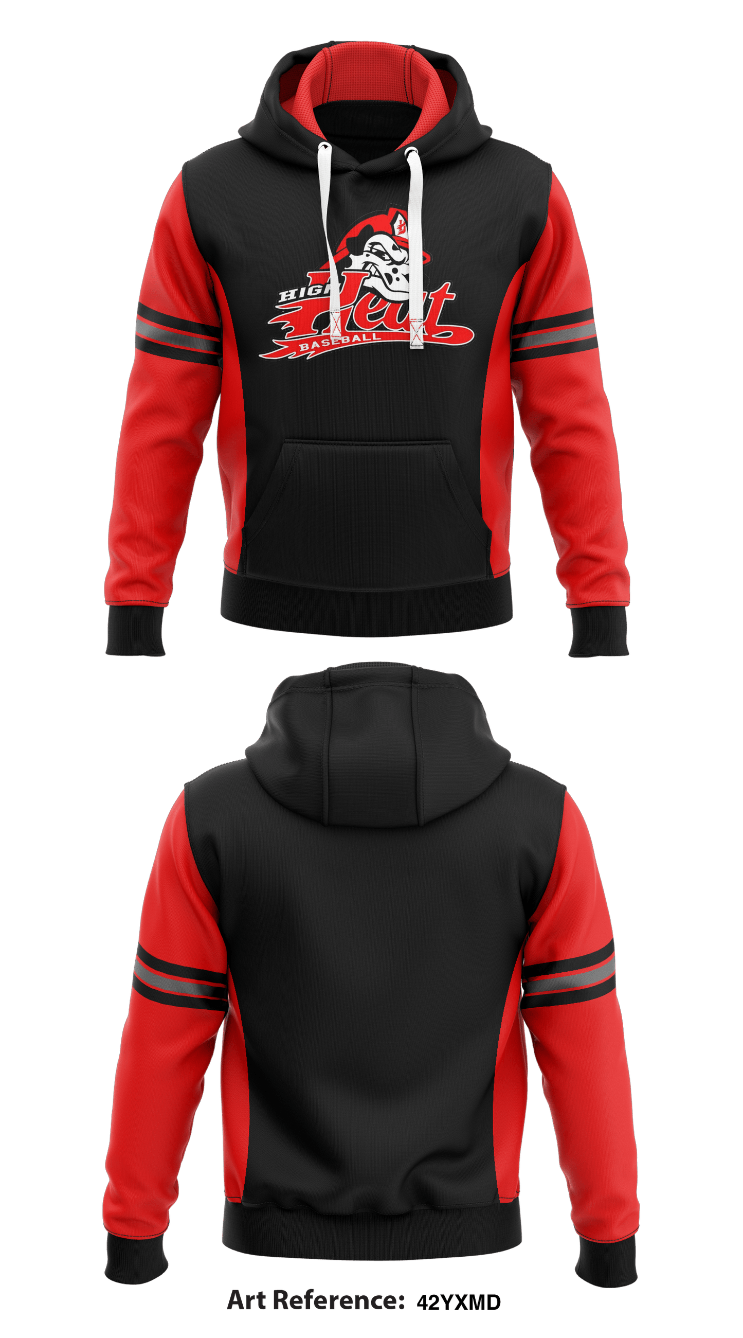 Henderson High Heat Core Men's Hooded Performance Sweatshirt - 42YxMD