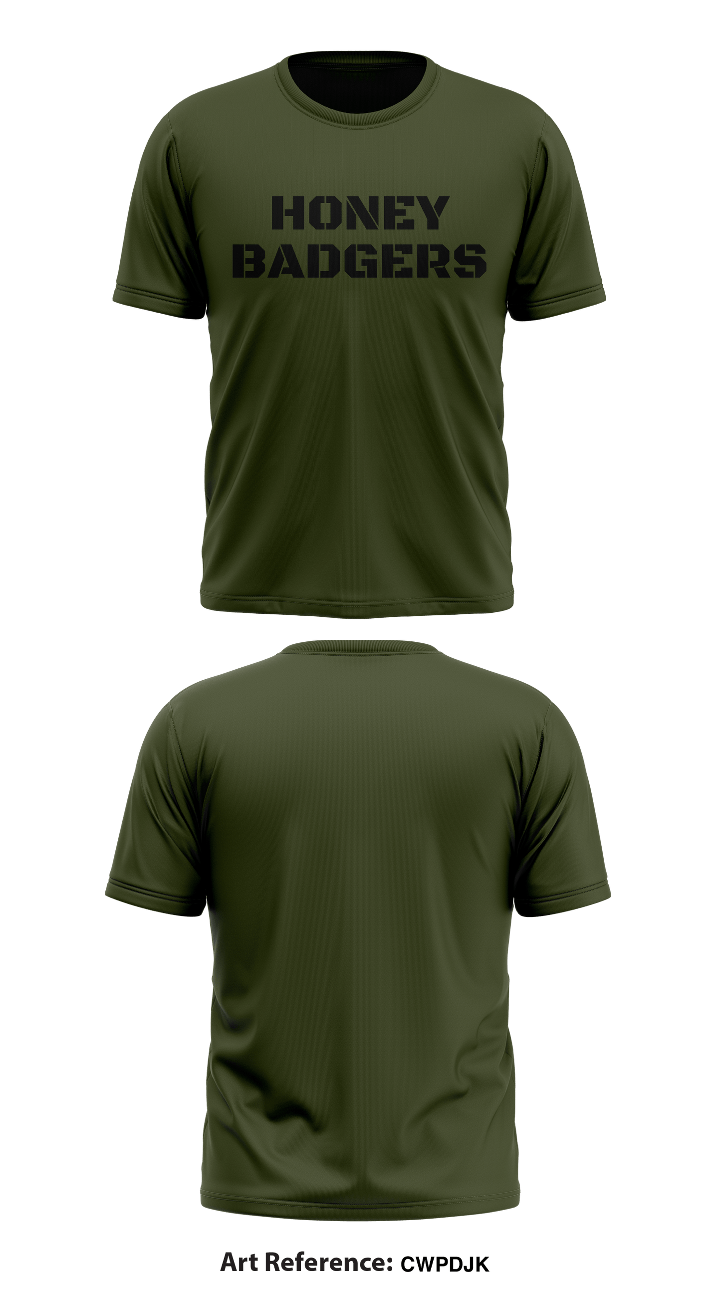 Honey badgers Store 3 Core Men's SS Performance Tee - cwPdJk