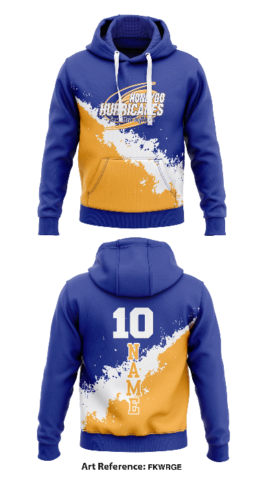Honeygo Core Men's Hooded Performance Sweatshirt - FKWrgE