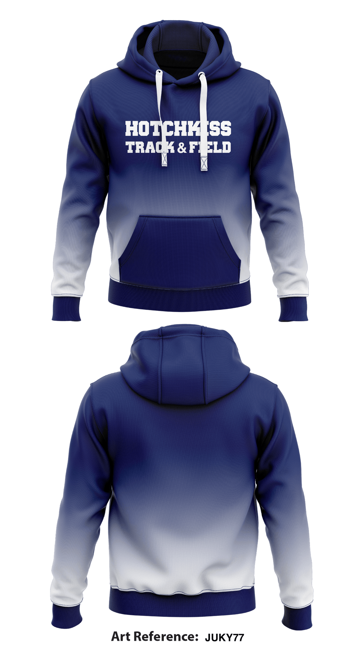 Hotchkiss Track & Field Store 1 Core Men's Hooded Performance Sweatshirt - JuKy77
