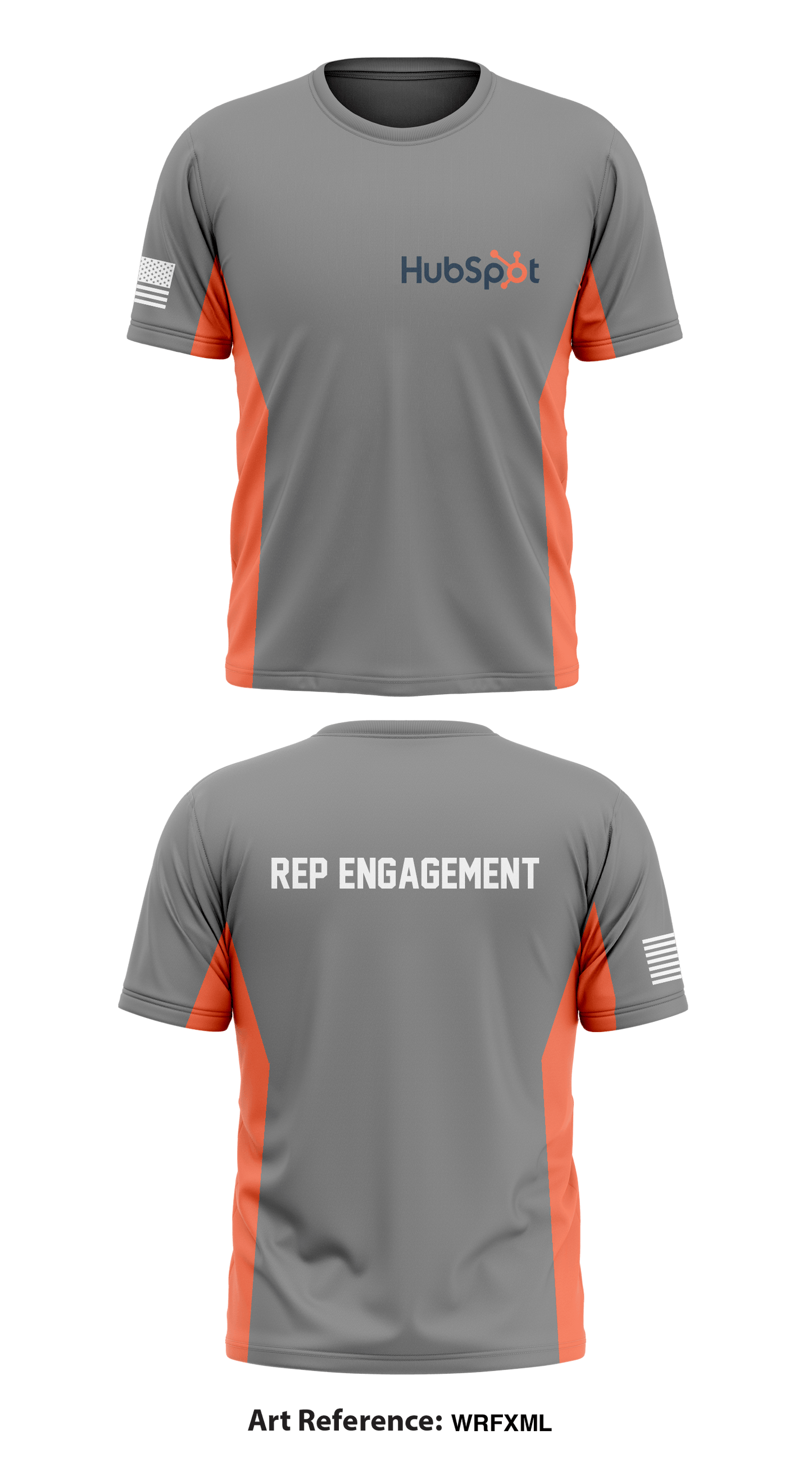 Hubspot Store 1 Core Men's SS Performance Tee - wrfXmL
