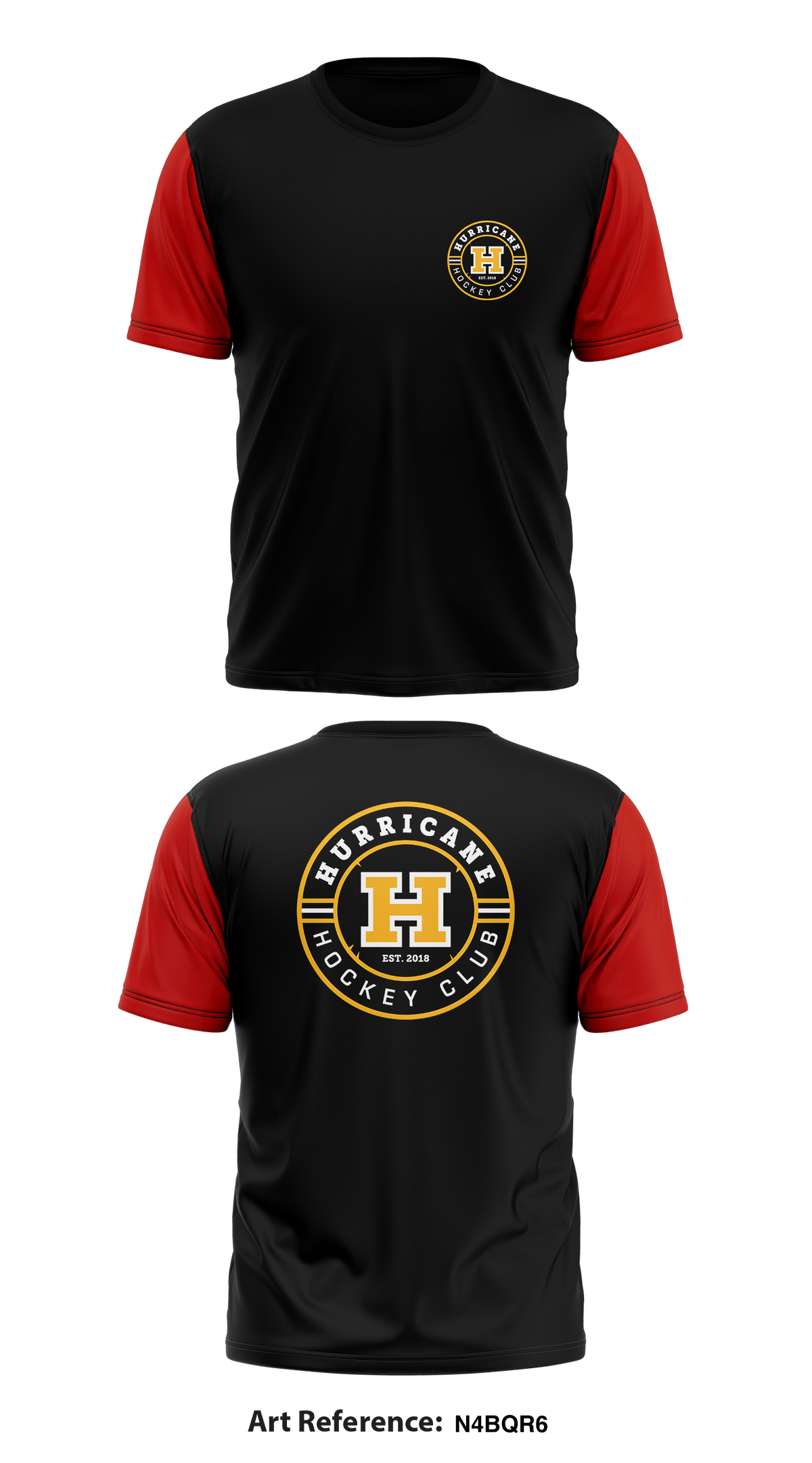 Hurricane Ringette Store 1 Core Men's SS Performance Tee - n4bQR6