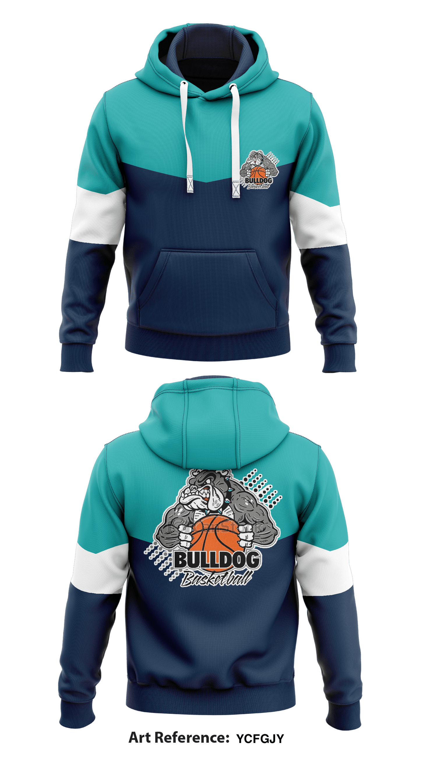 Hustle Athleticz Core Men's Hooded Performance Sweatshirt - YCFgJY