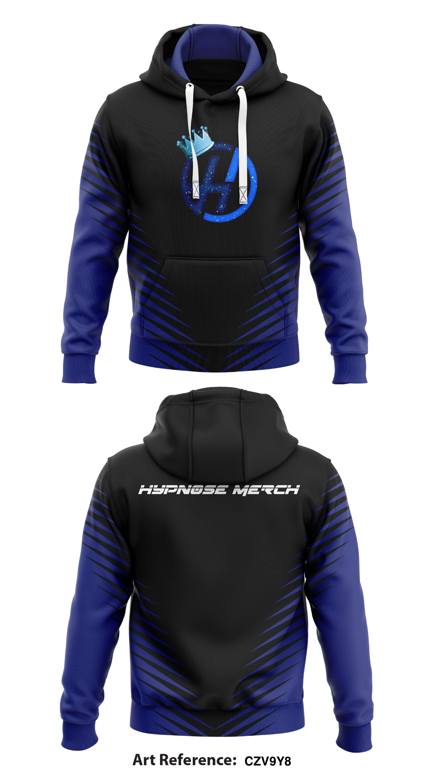 Hypnse merch Store 1 Core Men's Hooded Performance Sweatshirt - cZv9y8