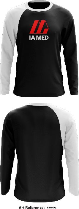 IA MED Store 1 Core Men's LS Performance Tee - E8fHDJ