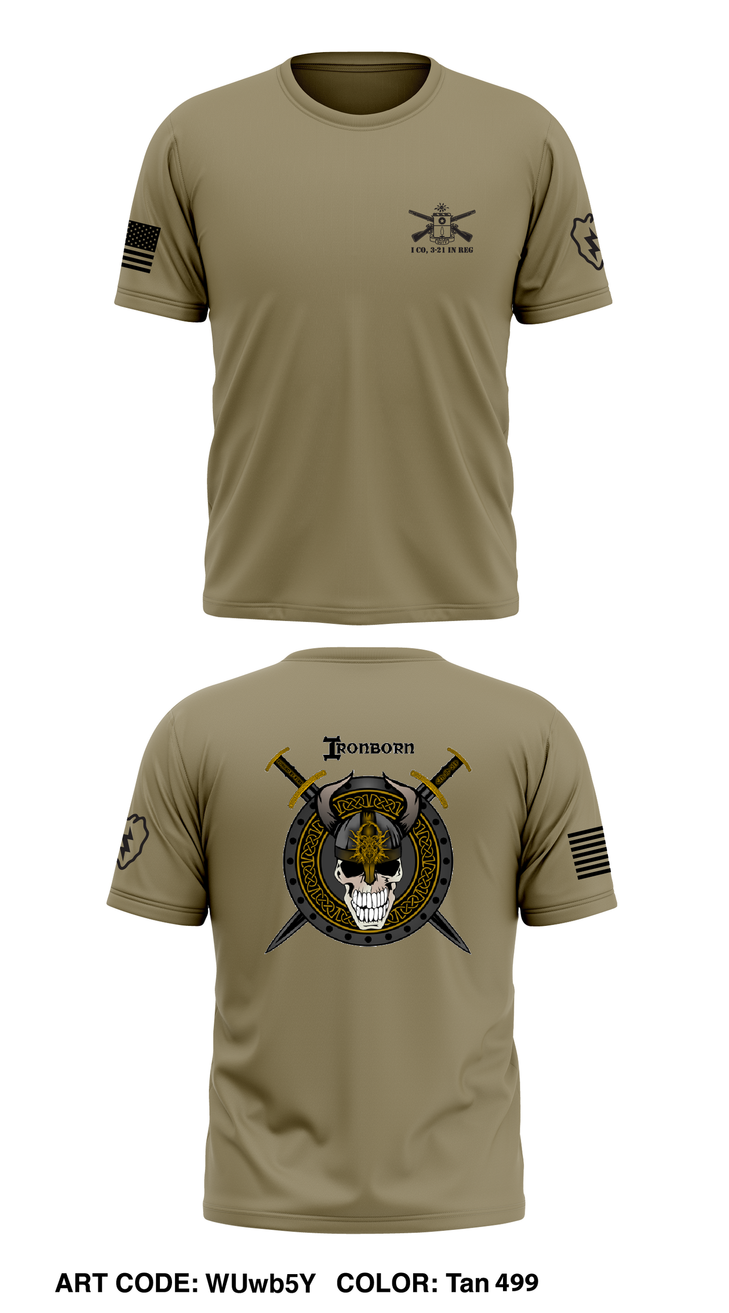 I CO, 3-21 IN REG Store 1 Core Men's SS Performance Tee - WUwb5Y