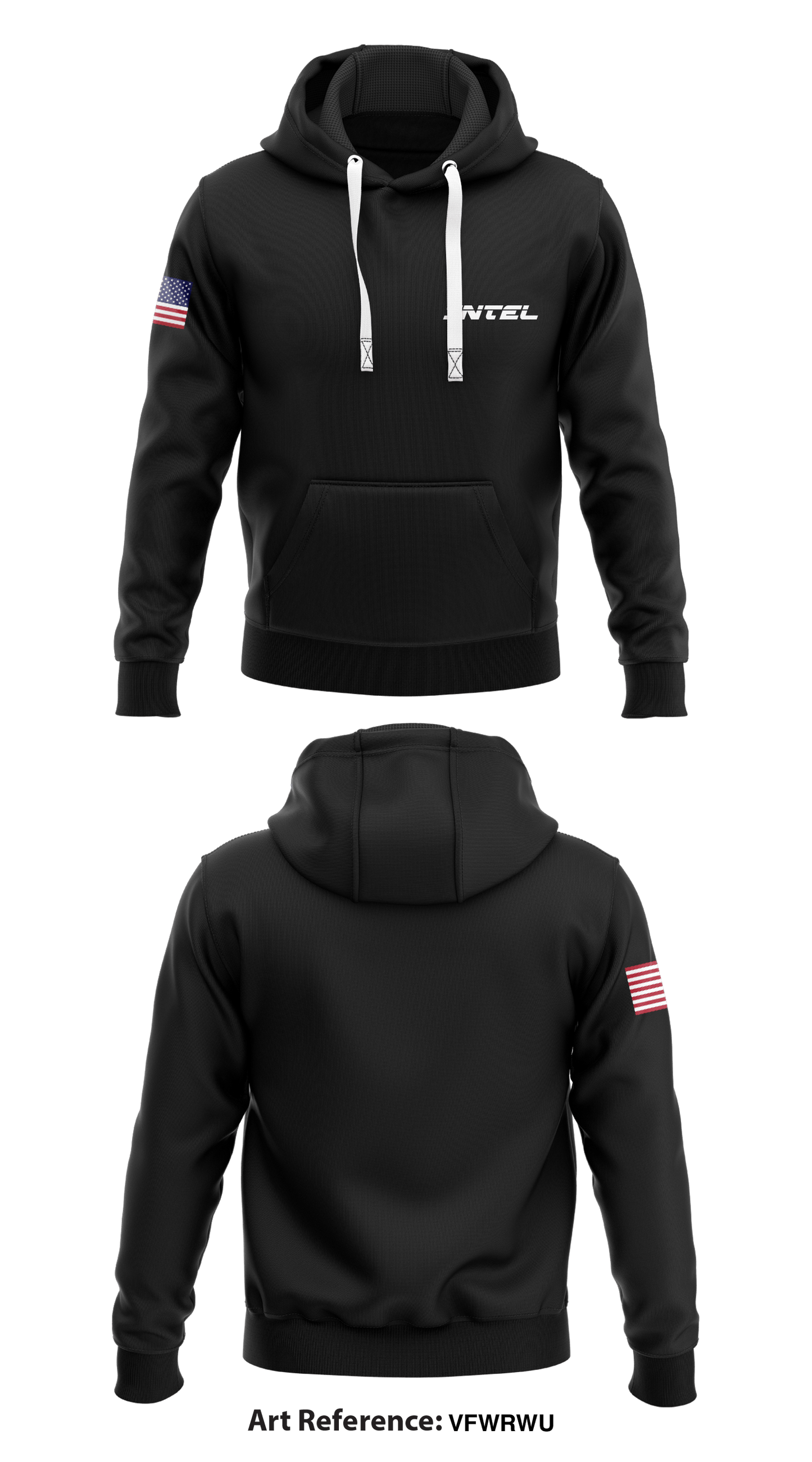 INTEL Store 1 Core Men's Hooded Performance Sweatshirt - vFWRWU