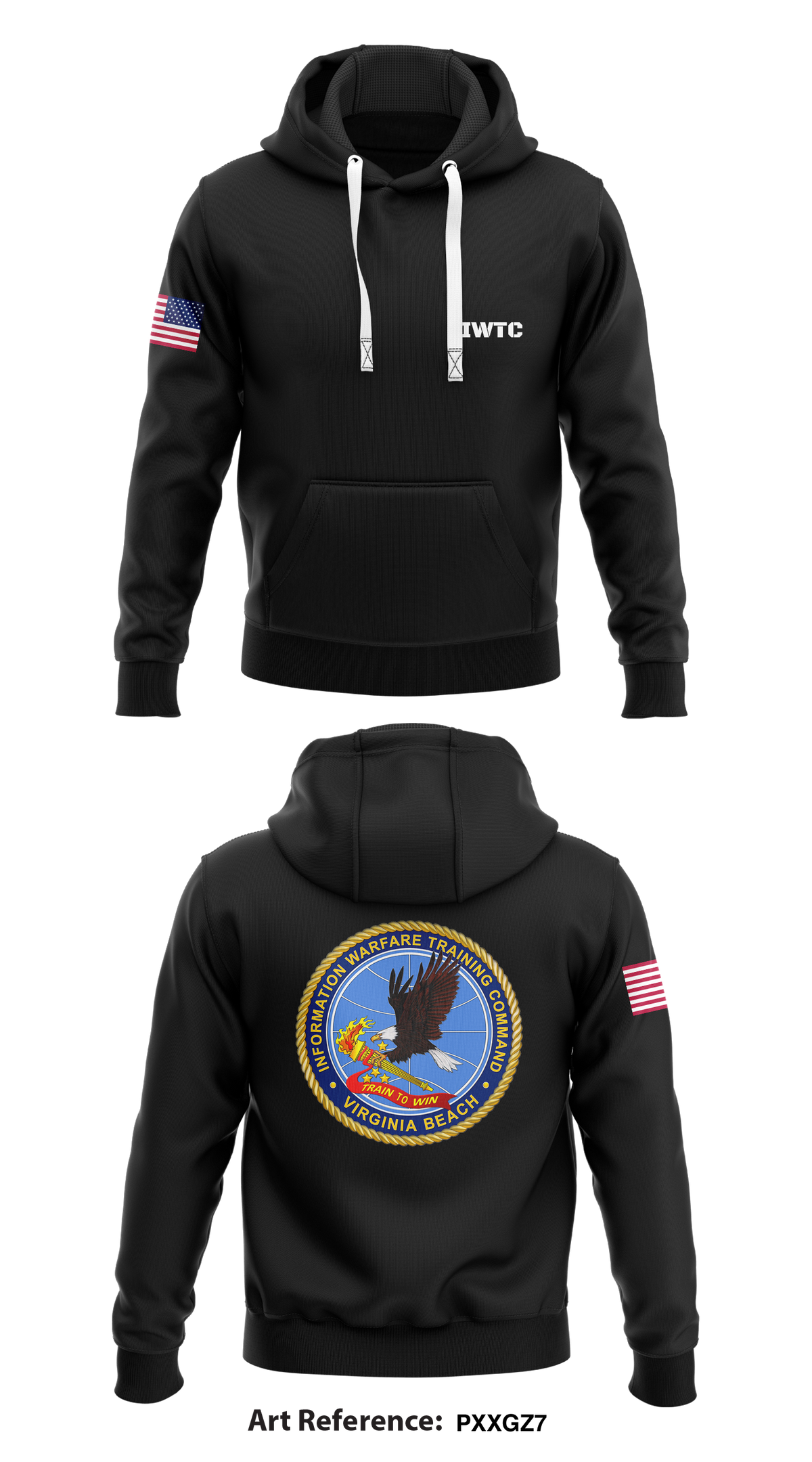 IWTC Store 1 Core Men's Hooded Performance Sweatshirt - pxxgz7