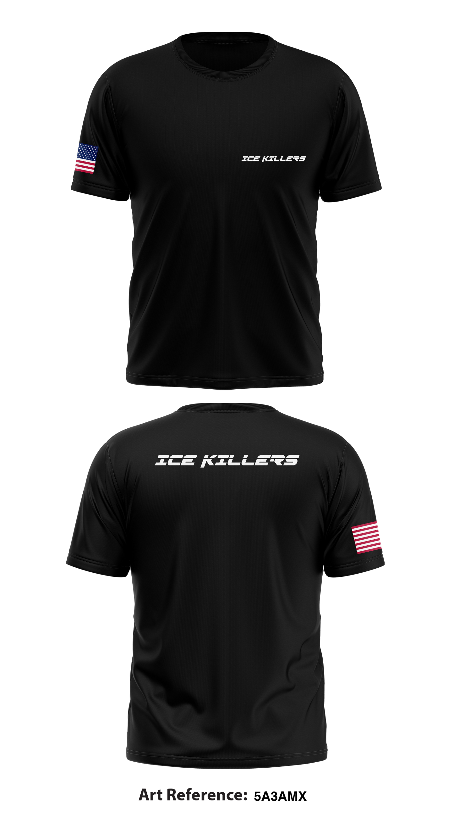 ICE Killers Store 1 Core Men's SS Performance Tee - 5a3AMX