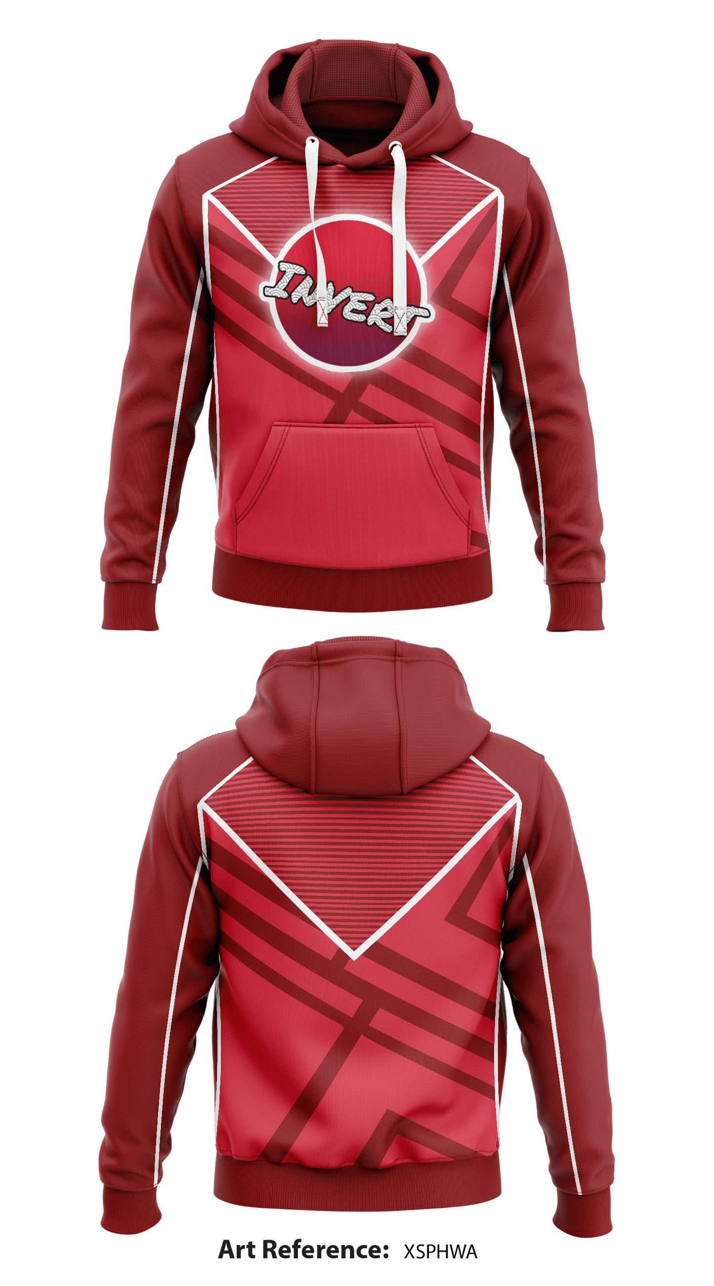 Invert Store 1 Core Men's Hooded Performance Sweatshirt - xsPhwa