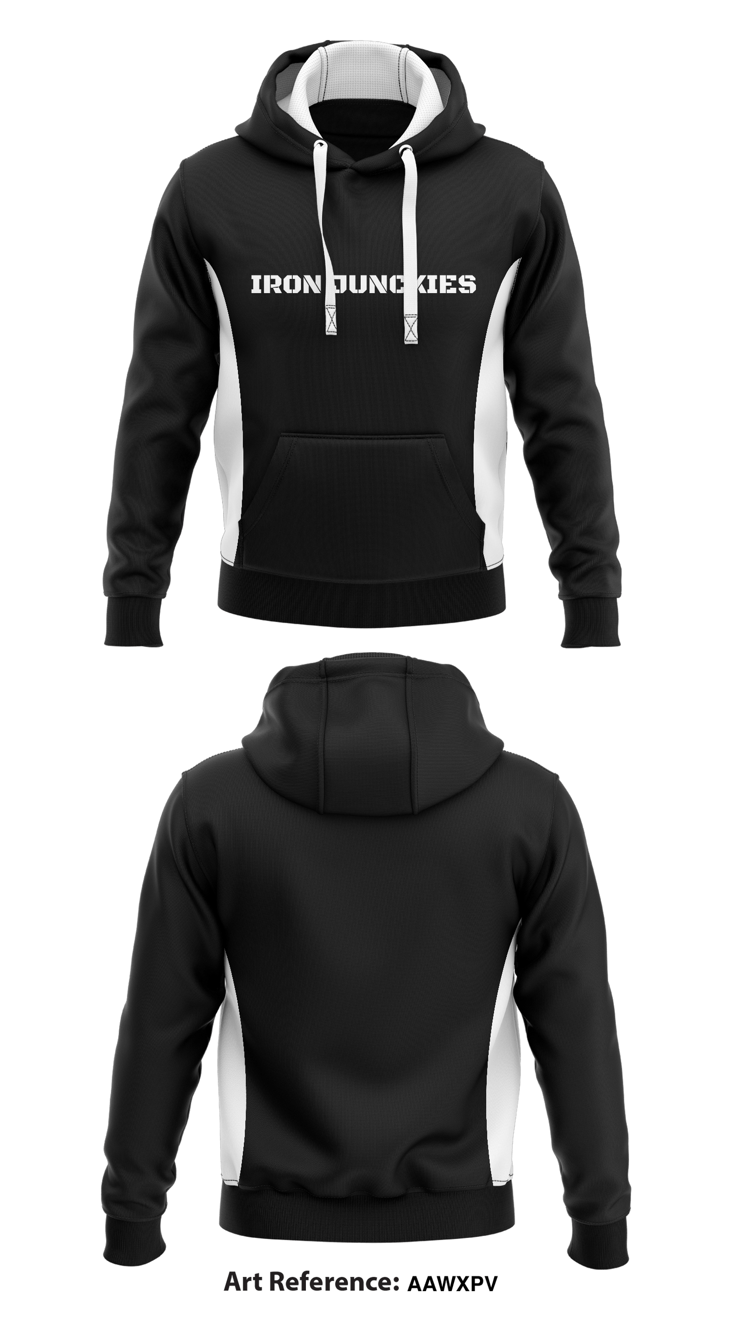 Iron Junckies Store 1 Core Men's Hooded Performance Sweatshirt - AAWXpV