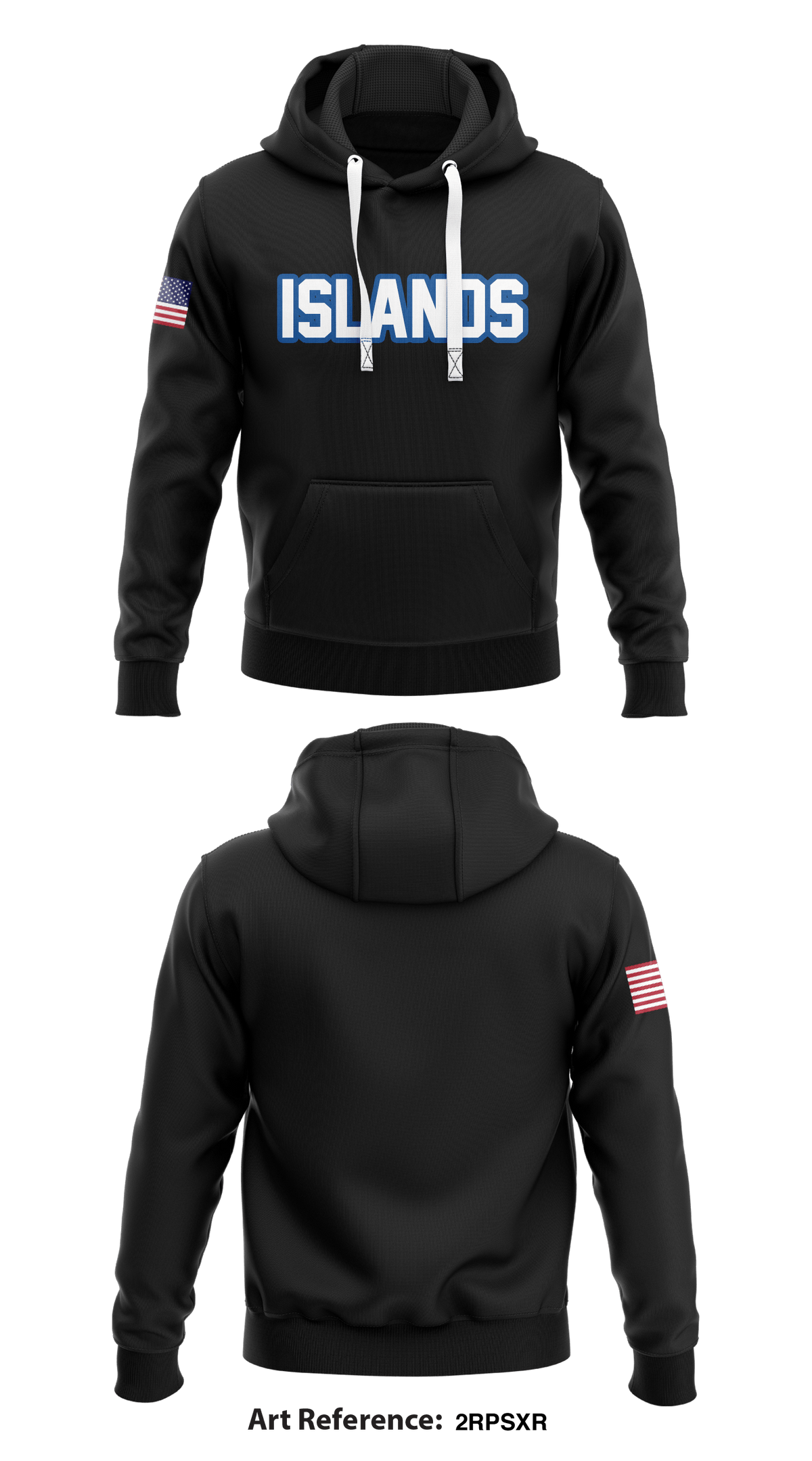 Islands Store 1 Core Men's Hooded Performance Sweatshirt - 2rPSxR