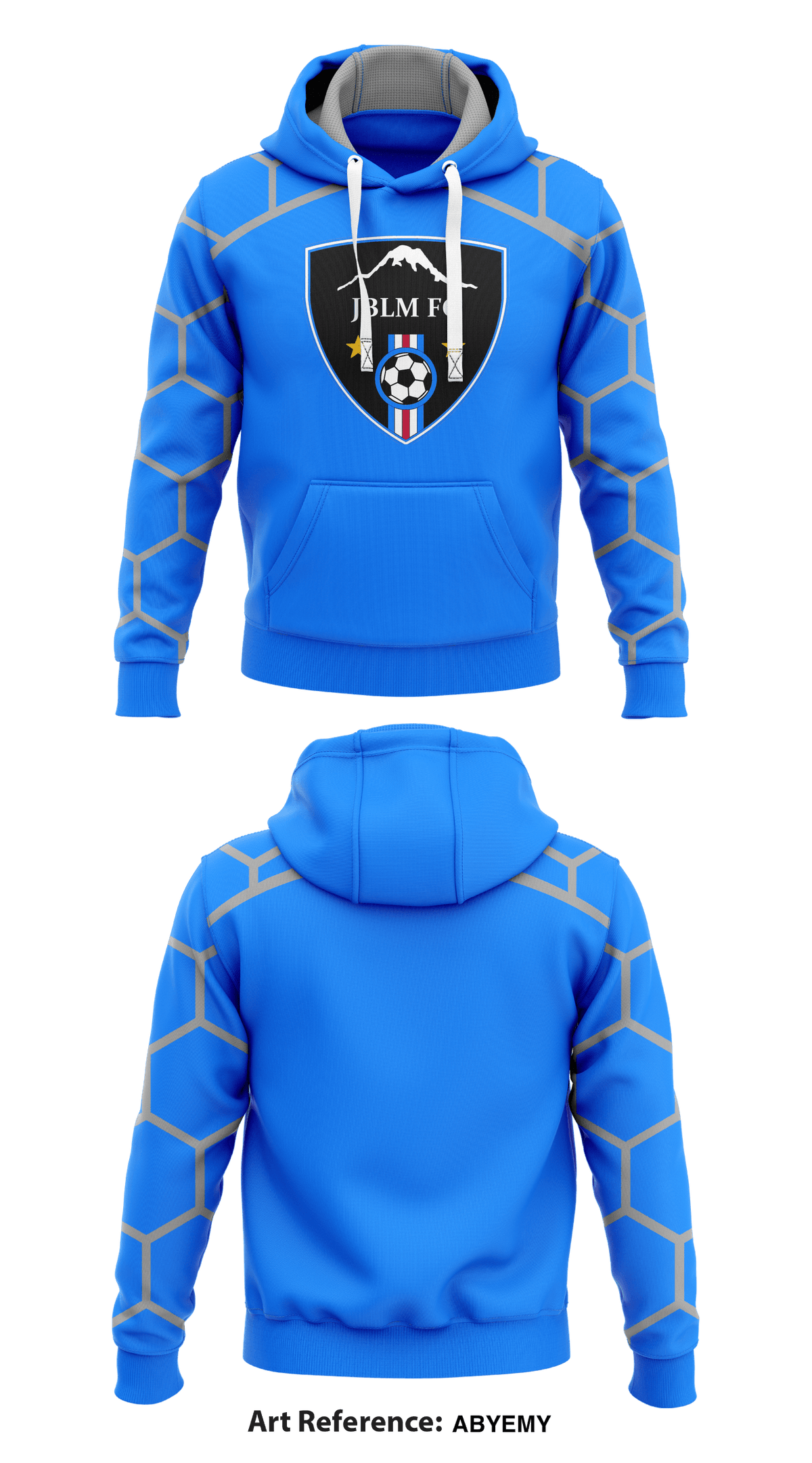 JBLM FC Store 1 Core Men's Hooded Performance Sweatshirt - AbYeMY