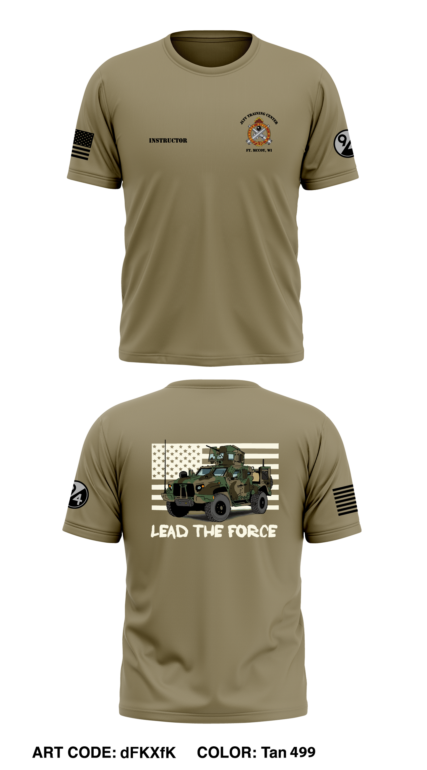 JLTV Training Center Store 1 Core Men's SS Performance Tee - dFKXfK
