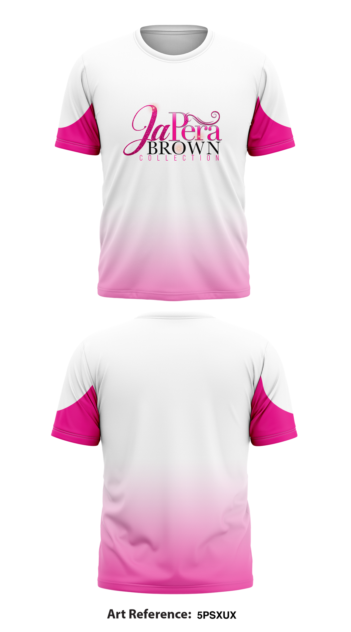 JaPera Brown Collection Store 1 Core Men's SS Performance Tee - 5PSxUX