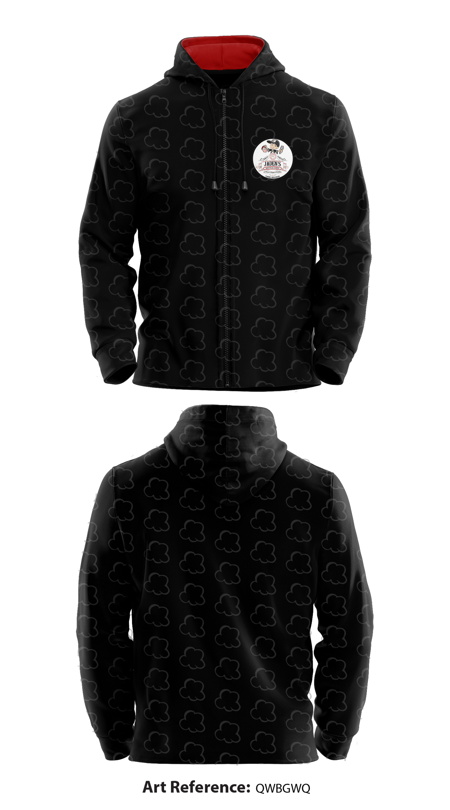 Jaden's Kettle Corn Core Men's Hooded Performance Sweatshirt - QwBGwq