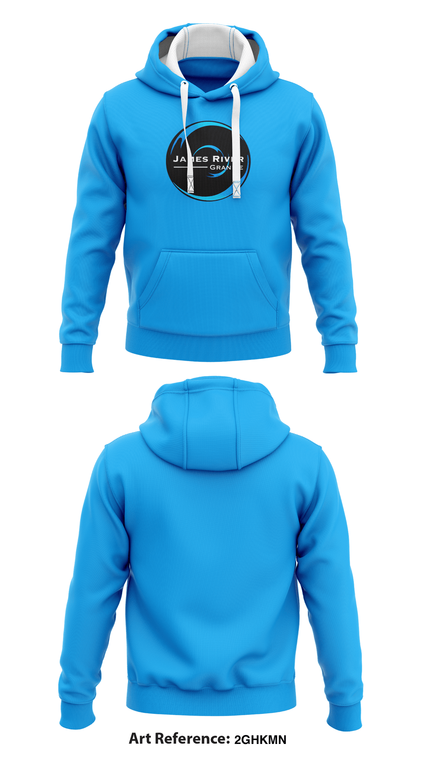 James River Granite Store 1 Core Men's Hooded Performance Sweatshirt - 2ghKmn